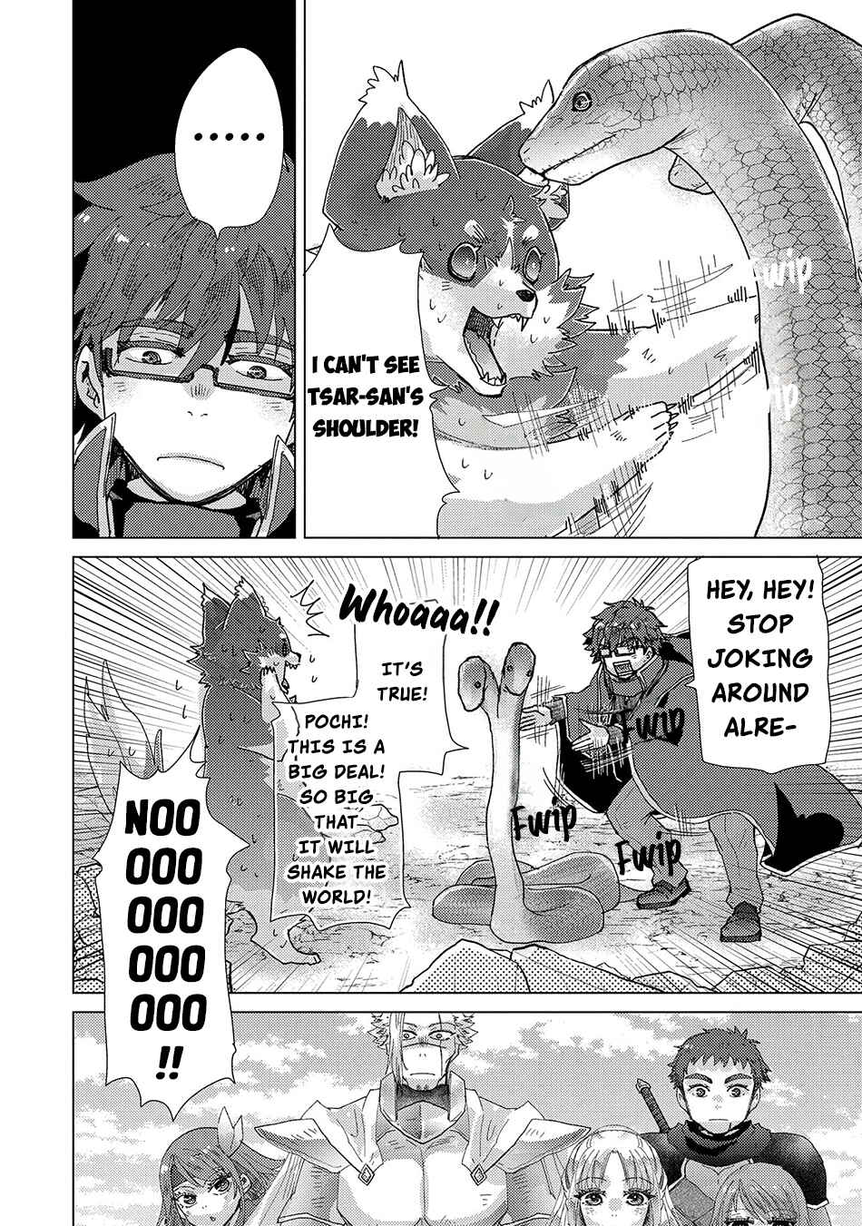 Page 18 Chapter 59 Yuukyuu no Gusha Asley no, Kenja no Susume - to, Pochi no Daibouken