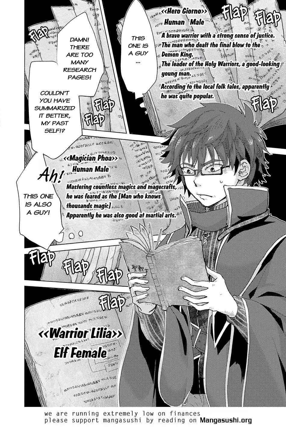 Page 14 Chapter 64.1 Yuukyuu no Gusha Asley no, Kenja no Susume - to, Pochi no Daibouken