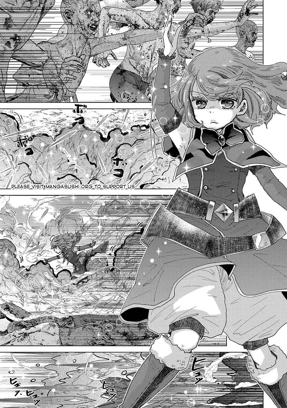 Page 5 Chapter 57 Yuukyuu no Gusha Asley no, Kenja no Susume - to, Pochi no Daibouken