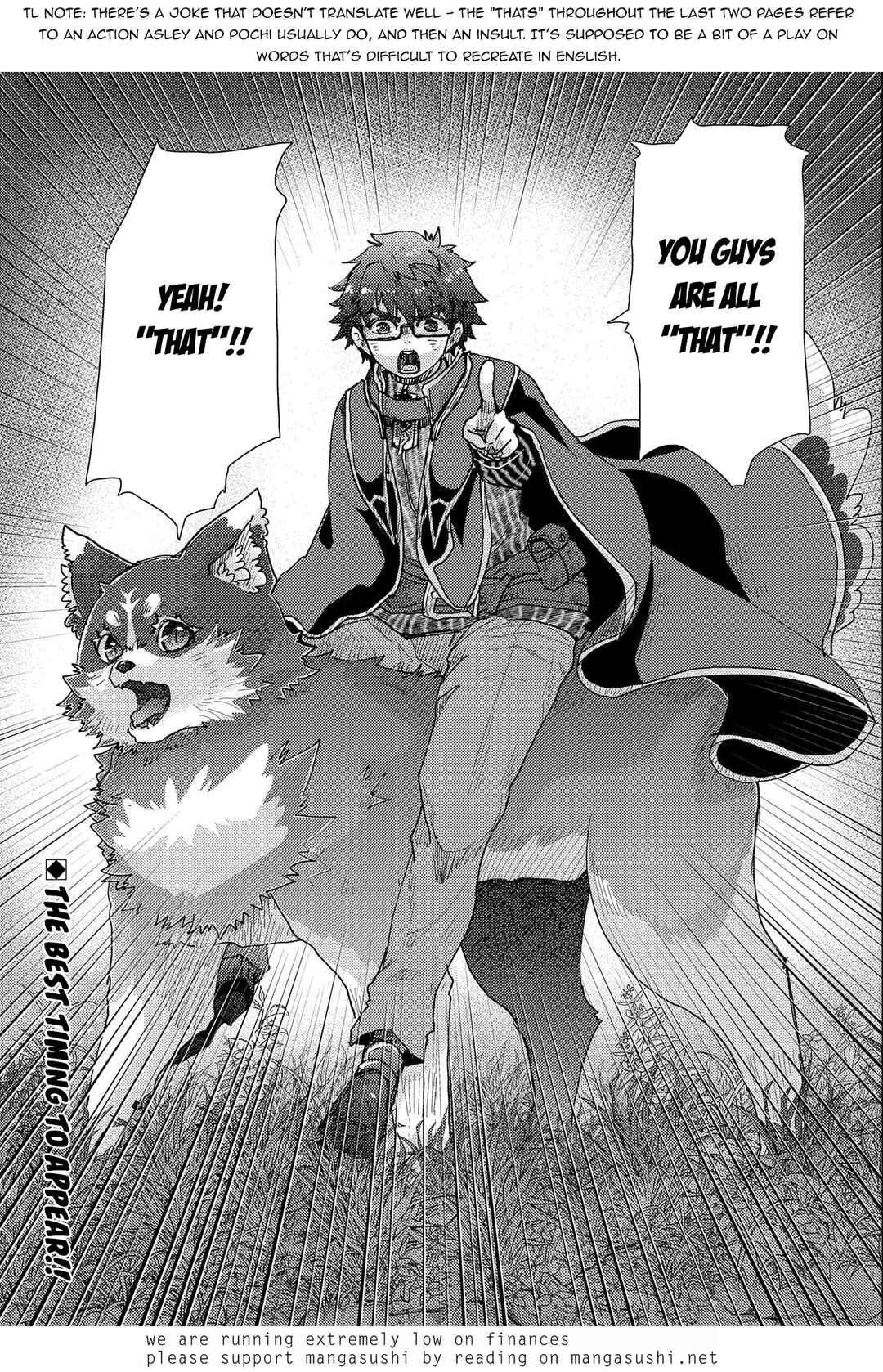 Page 31 Chapter 48 Yuukyuu no Gusha Asley no, Kenja no Susume - to, Pochi no Daibouken