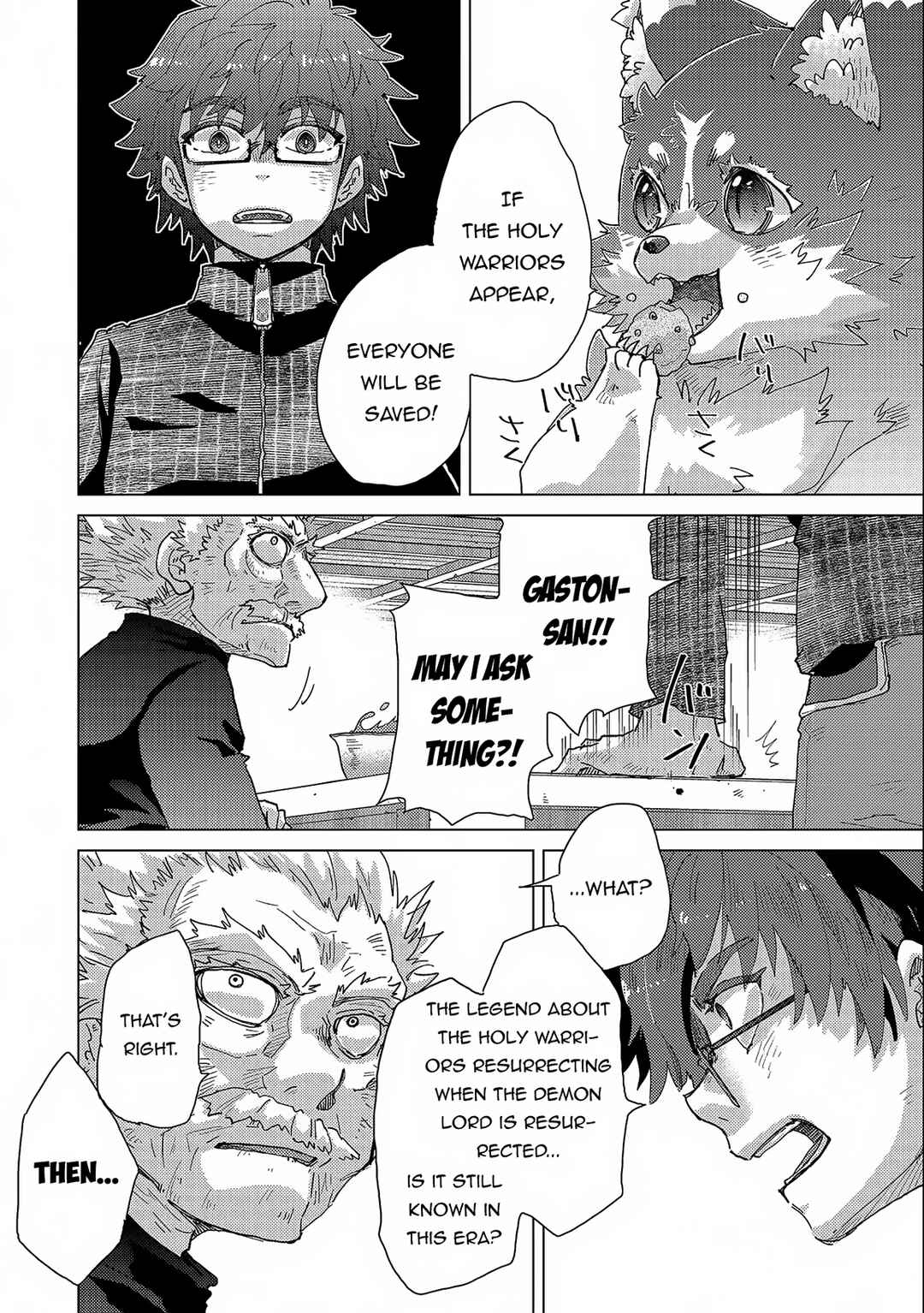 Page 18 Chapter 52 Yuukyuu no Gusha Asley no, Kenja no Susume - to, Pochi no Daibouken
