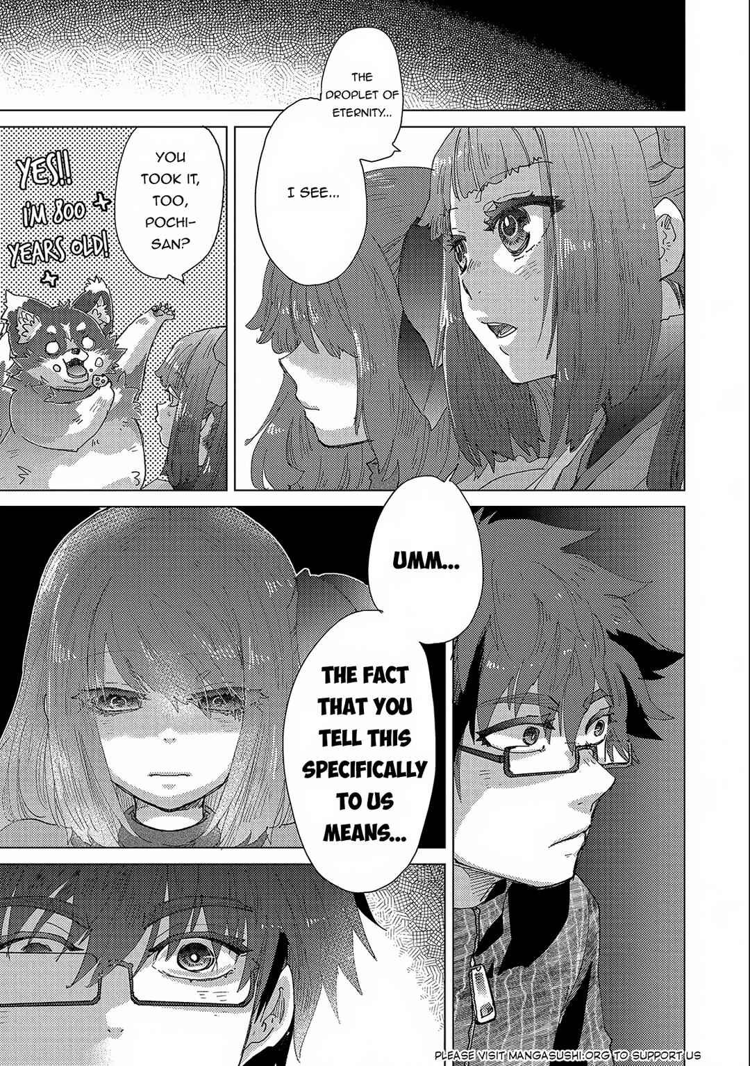 Page 9 Chapter 52 Yuukyuu no Gusha Asley no, Kenja no Susume - to, Pochi no Daibouken