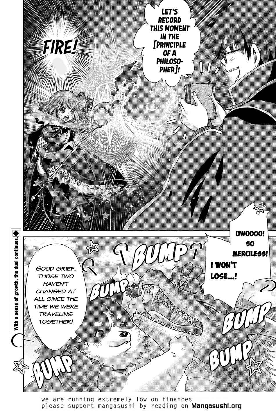 Page 14 Chapter 62 Yuukyuu no Gusha Asley no, Kenja no Susume - to, Pochi no Daibouken