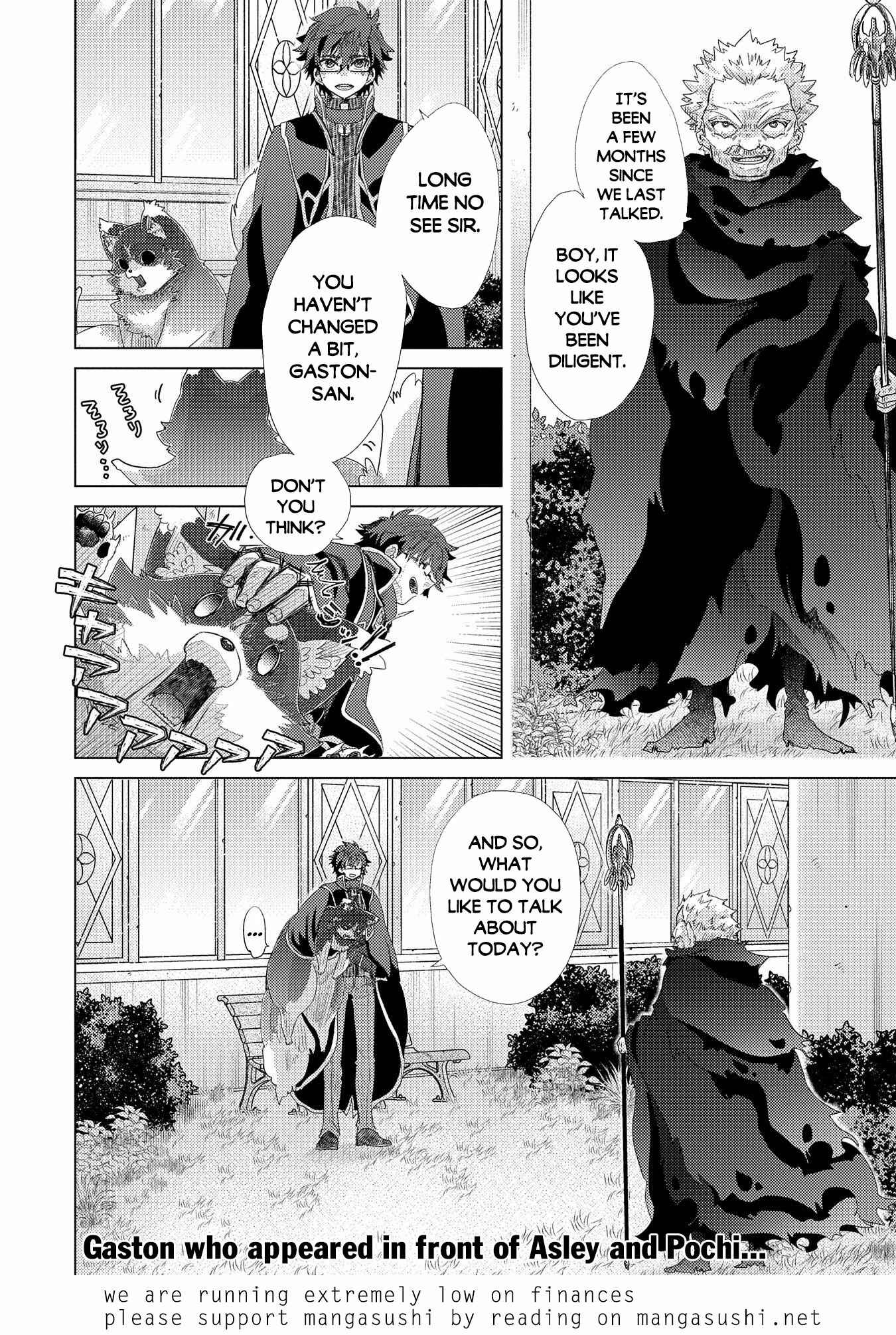 Page 22 Chapter 39 Yuukyuu no Gusha Asley no, Kenja no Susume - to, Pochi no Daibouken