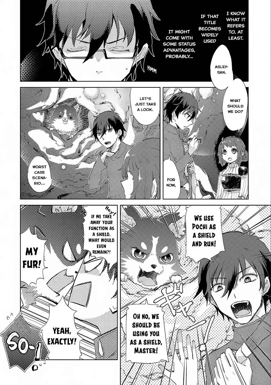 Page 11 Chapter 7 Yuukyuu no Gusha Asley no, Kenja no Susume - to, Pochi no Daibouken