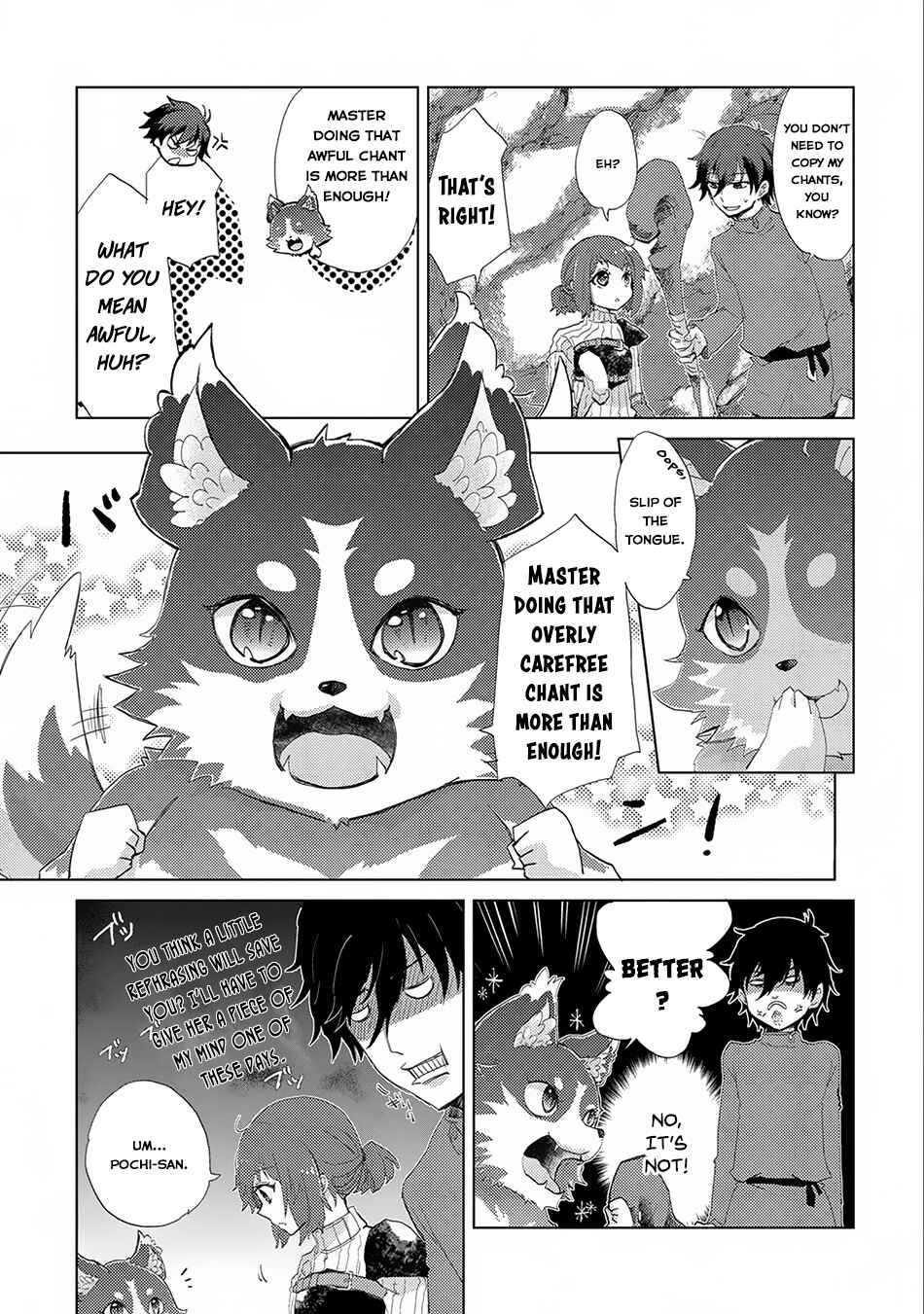 Page 4 Chapter 7 Yuukyuu no Gusha Asley no, Kenja no Susume - to, Pochi no Daibouken