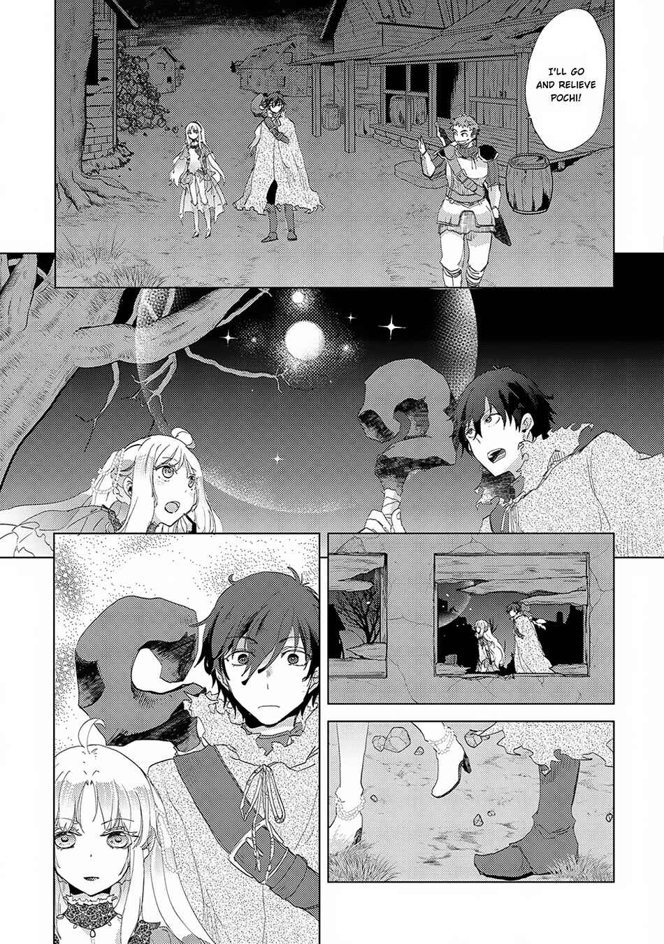 Page 12 Chapter 4 Yuukyuu no Gusha Asley no, Kenja no Susume - to, Pochi no Daibouken
