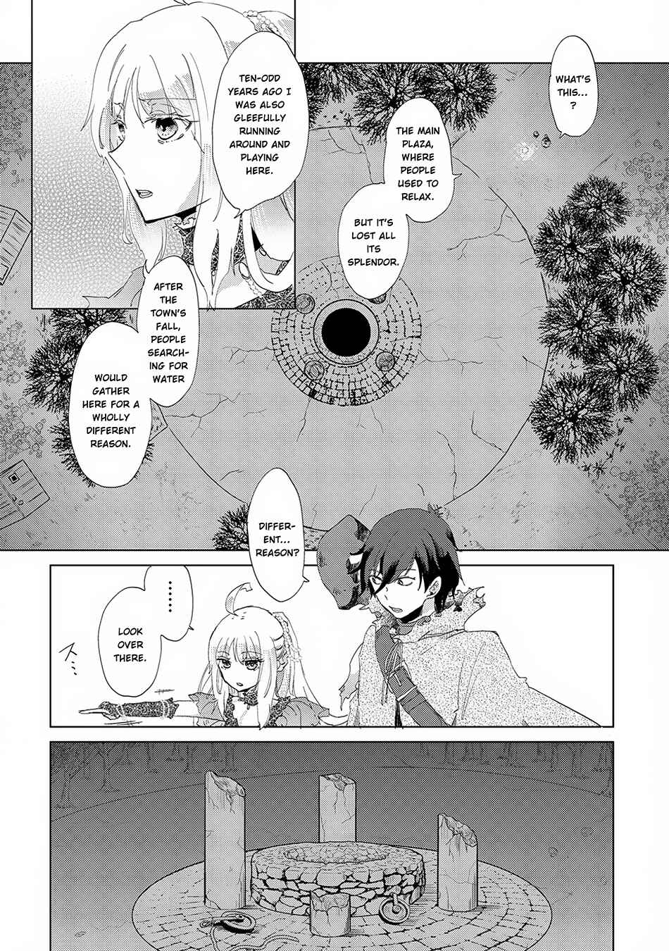 Page 13 Chapter 4 Yuukyuu no Gusha Asley no, Kenja no Susume - to, Pochi no Daibouken
