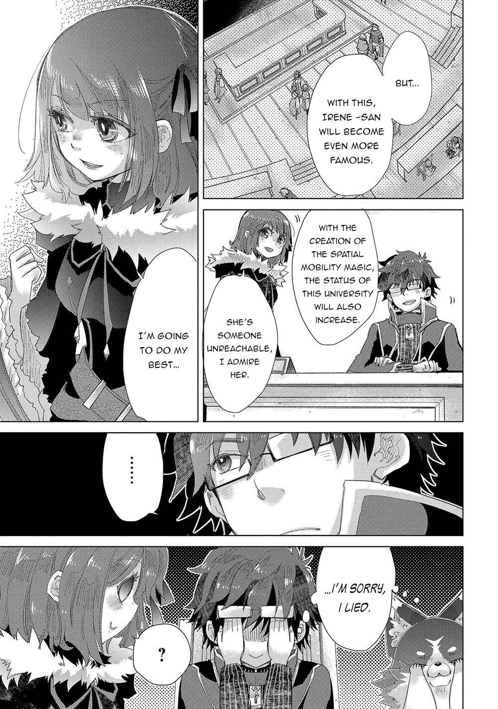 Page 12 Chapter 36 Yuukyuu no Gusha Asley no, Kenja no Susume - to, Pochi no Daibouken