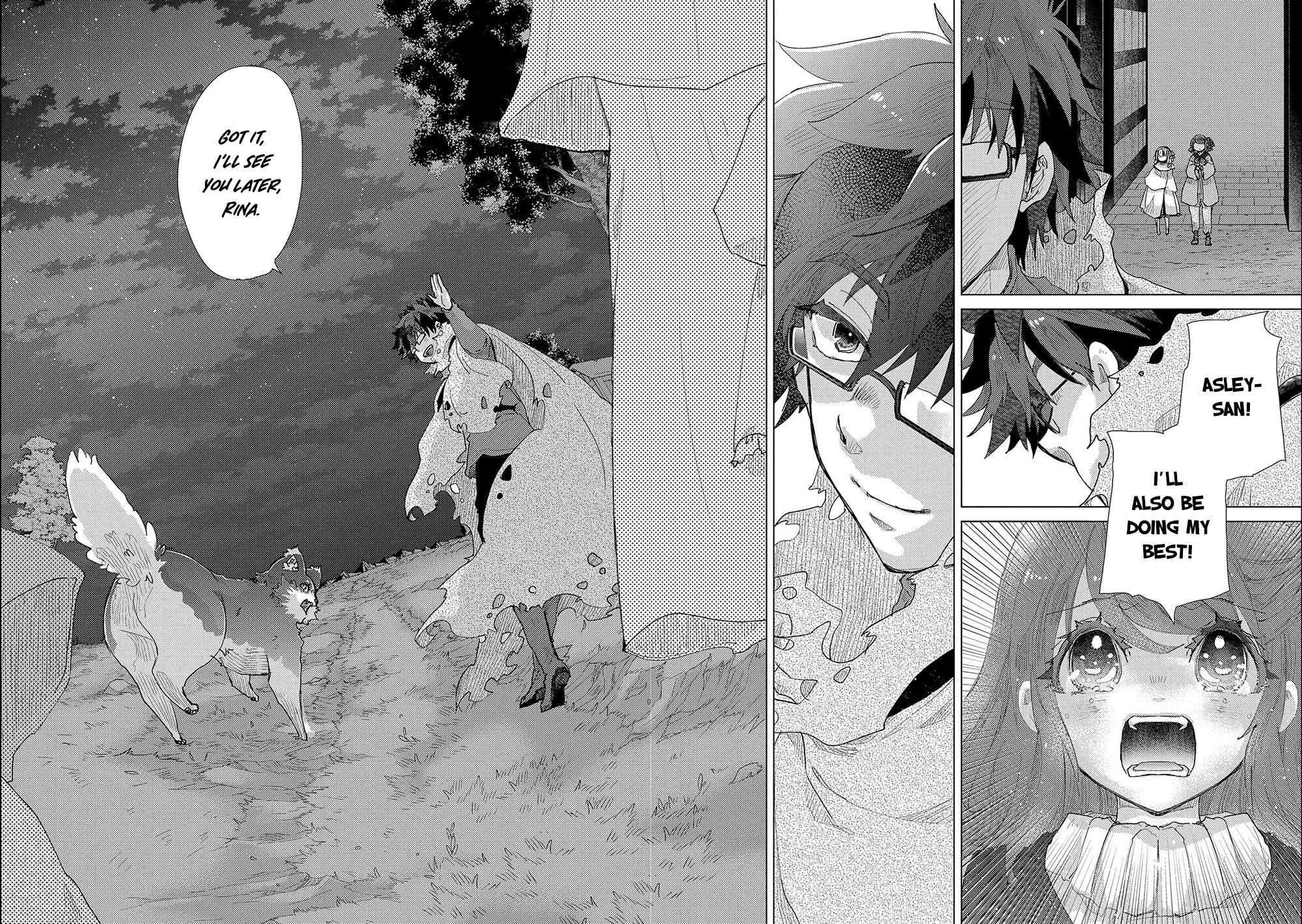 Page 13 Chapter 46 Yuukyuu no Gusha Asley no, Kenja no Susume - to, Pochi no Daibouken