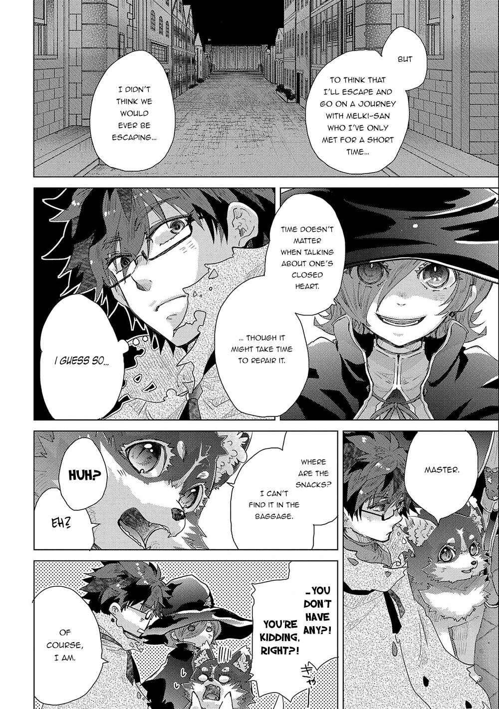 Page 3 Chapter 46 Yuukyuu no Gusha Asley no, Kenja no Susume - to, Pochi no Daibouken