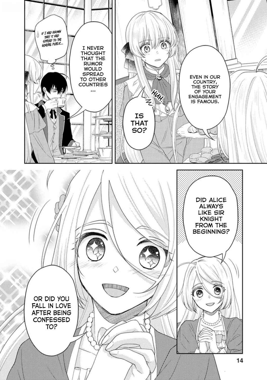 Page 12 Chapter 16 Kishi Danchou no Musuko wa Akuyaku Reijou wo Dekiai suru