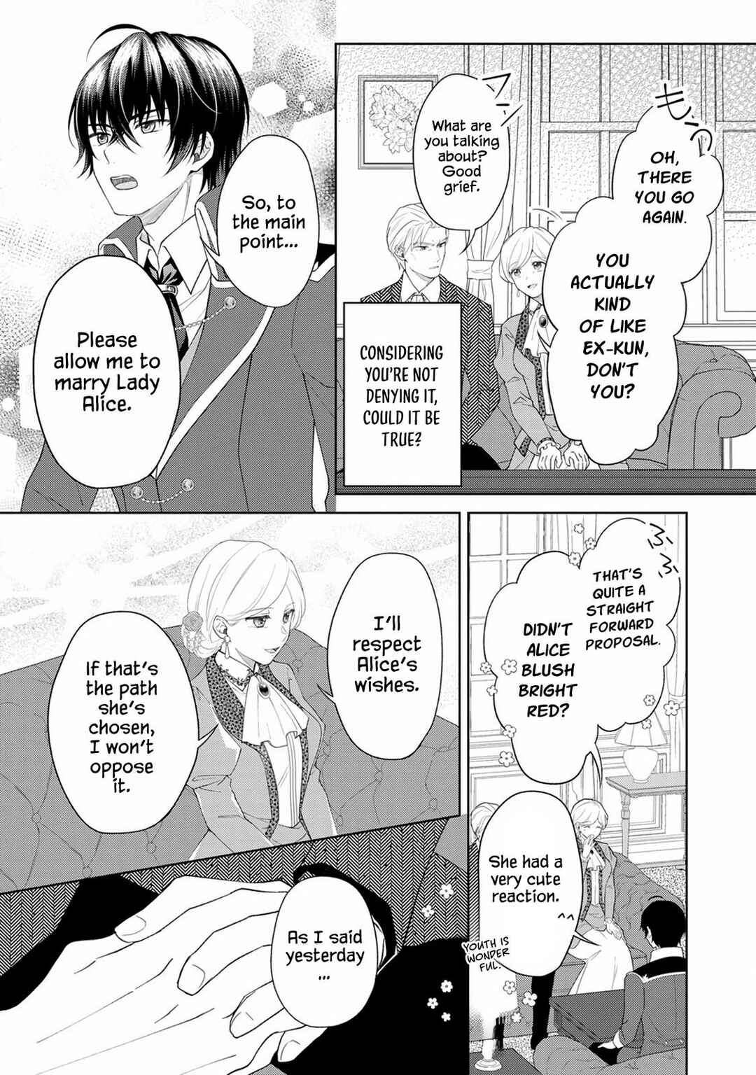 Page 8 Chapter 2 Kishi Danchou no Musuko wa Akuyaku Reijou wo Dekiai suru