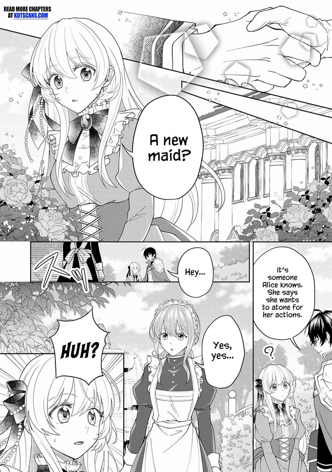 Page 21 Chapter 4 Kishi Danchou no Musuko wa Akuyaku Reijou wo Dekiai suru