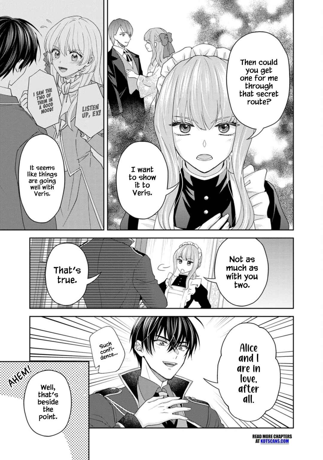 Page 23 Chapter 14 Kishi Danchou no Musuko wa Akuyaku Reijou wo Dekiai suru