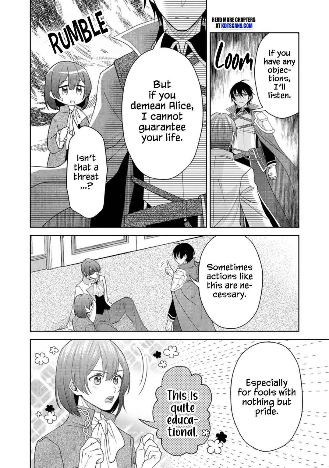 Page 21 Chapter 7 Kishi Danchou no Musuko wa Akuyaku Reijou wo Dekiai suru