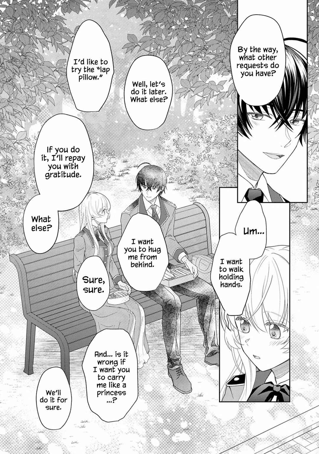 Page 25 Chapter 3 Kishi Danchou no Musuko wa Akuyaku Reijou wo Dekiai suru