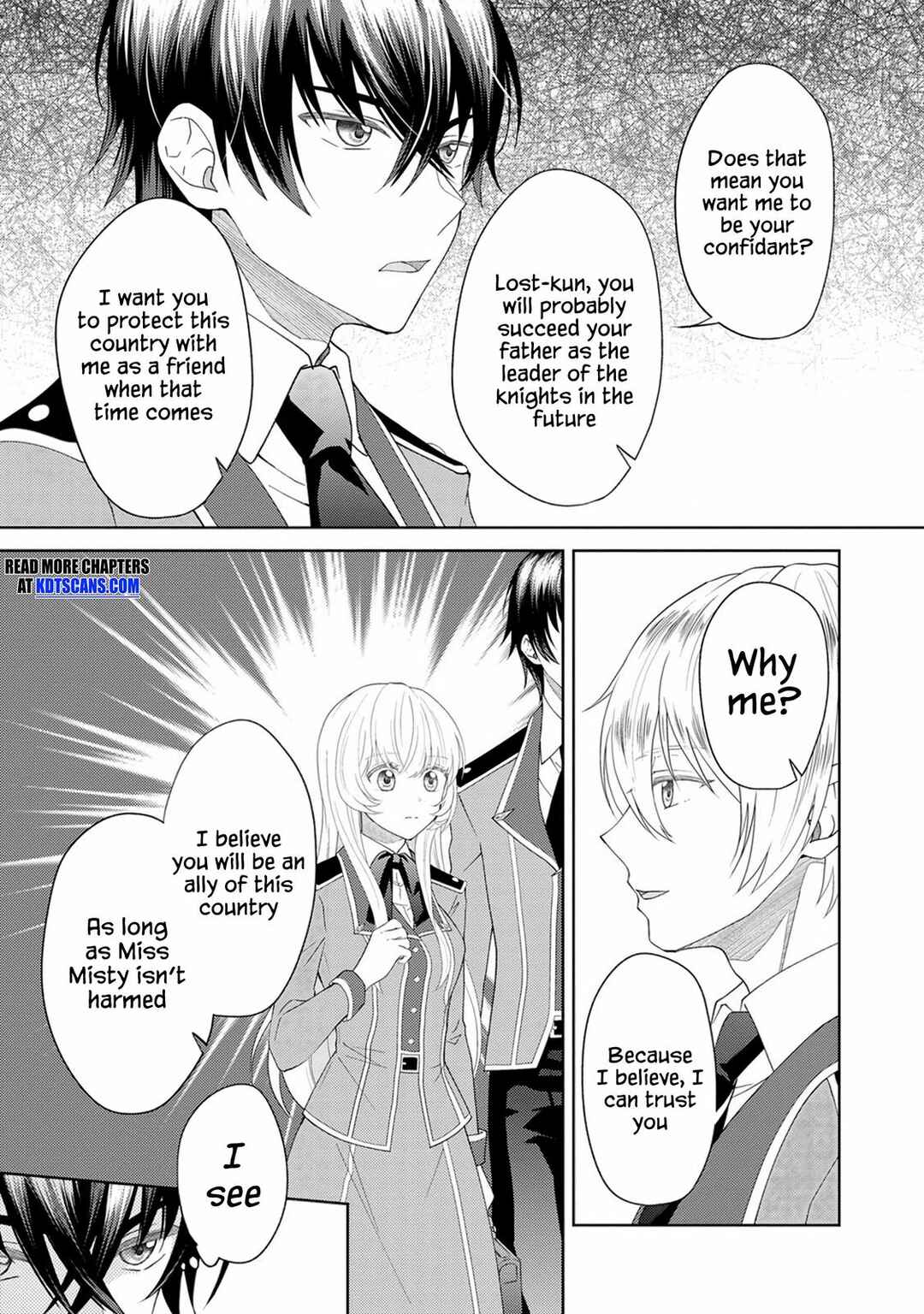 Page 8 Chapter 3 Kishi Danchou no Musuko wa Akuyaku Reijou wo Dekiai suru