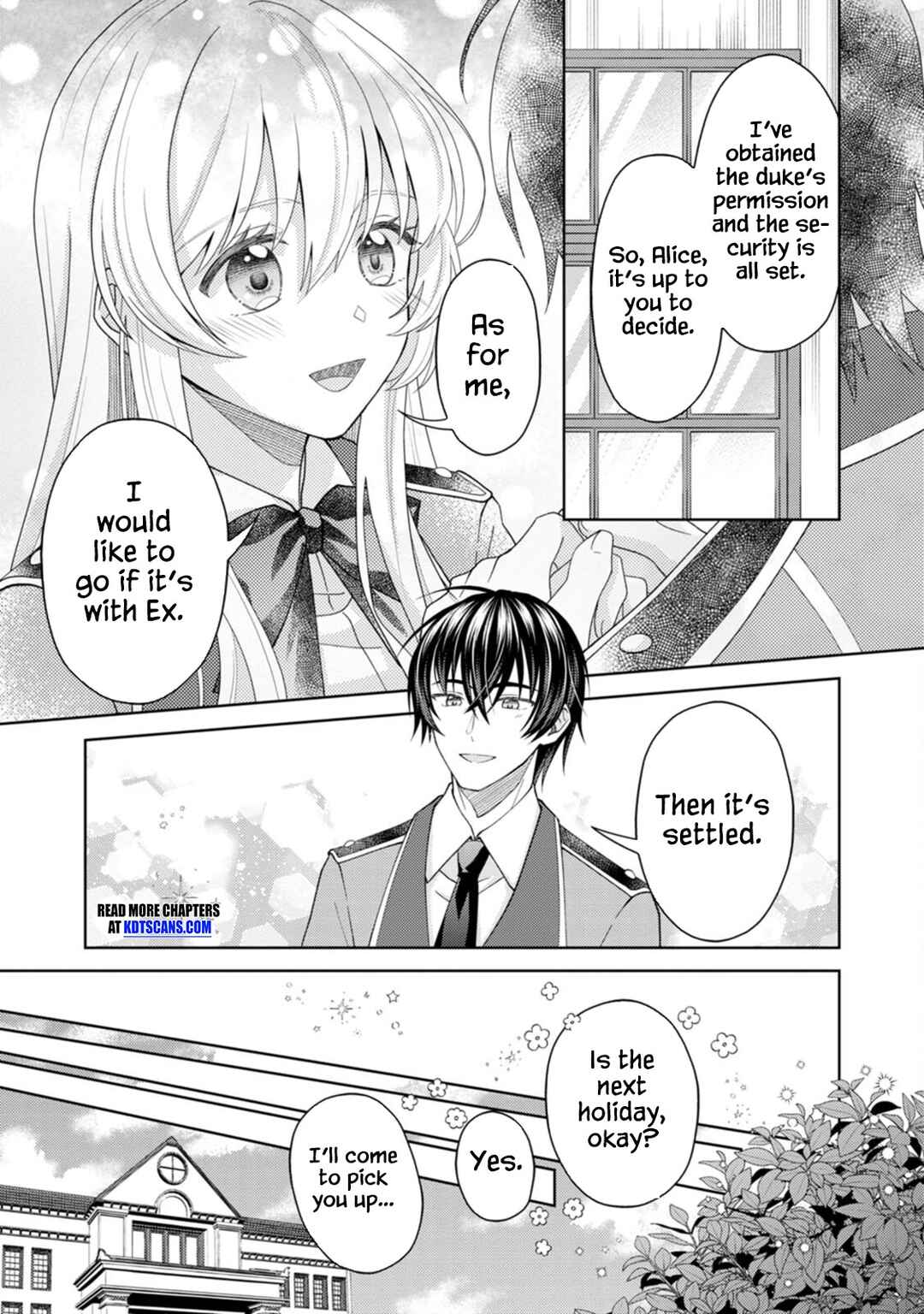 Page 4 Chapter 8 Kishi Danchou no Musuko wa Akuyaku Reijou wo Dekiai suru