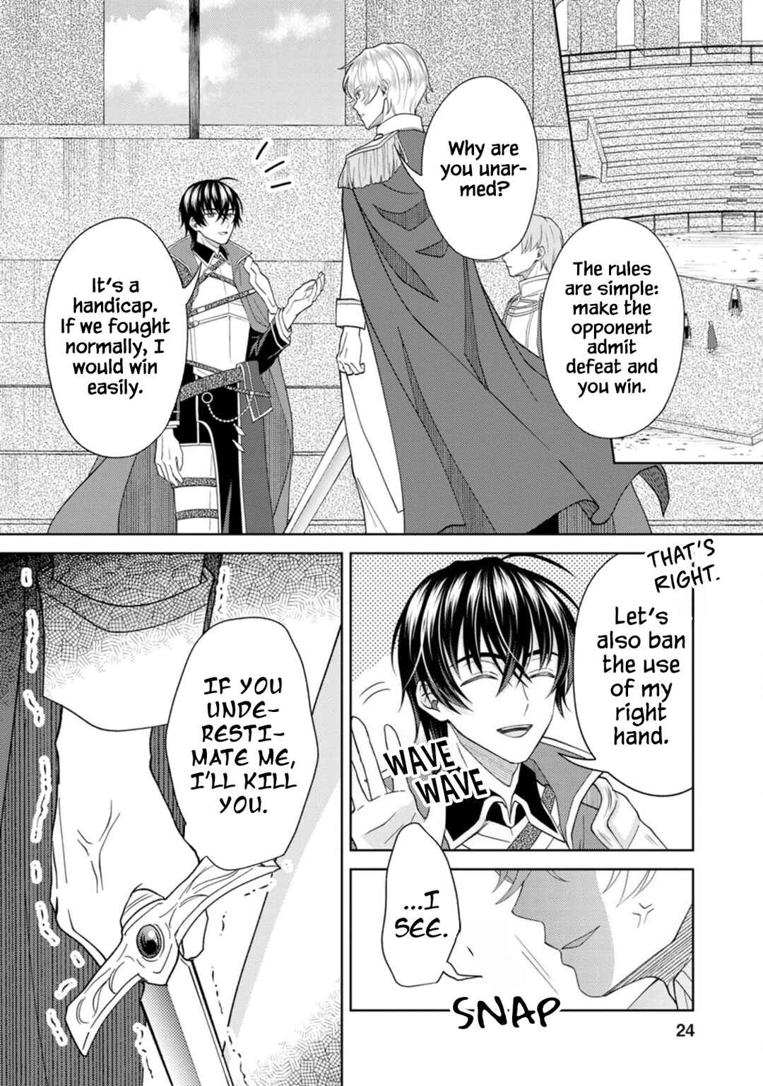 Page 23 Chapter 6 Kishi Danchou no Musuko wa Akuyaku Reijou wo Dekiai suru