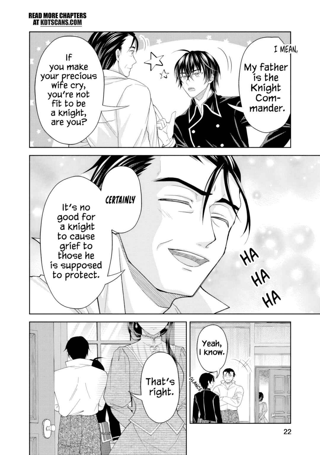 Page 21 Chapter 11 Kishi Danchou no Musuko wa Akuyaku Reijou wo Dekiai suru