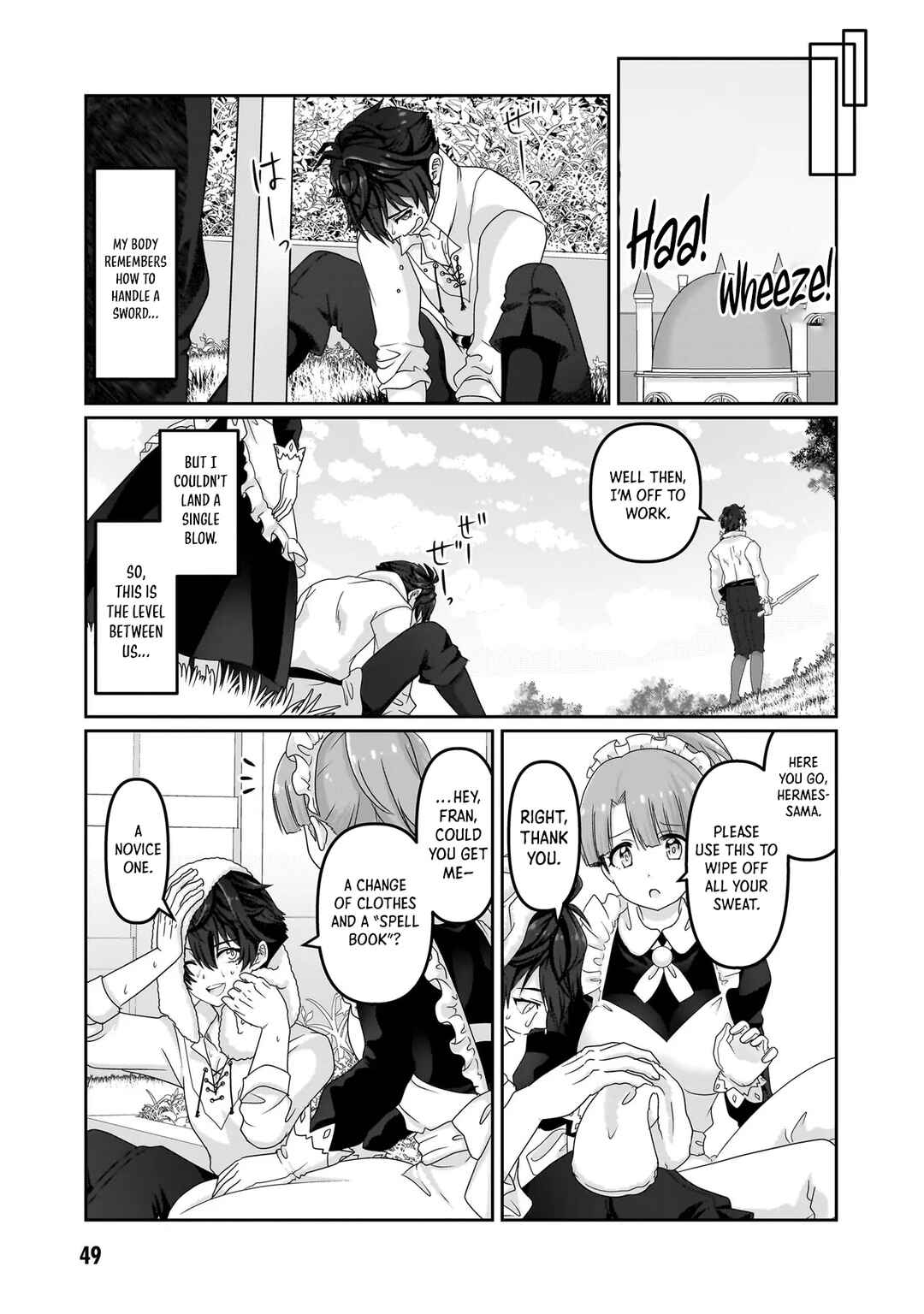 Page 4 Chapter 2.2 Mob Dakedo Saikyou wo Mezashimasu! ~Game Sekai ni Tensei shita Ore wa Jiyuu ni Tsuyosa wo Oimotomeru~
