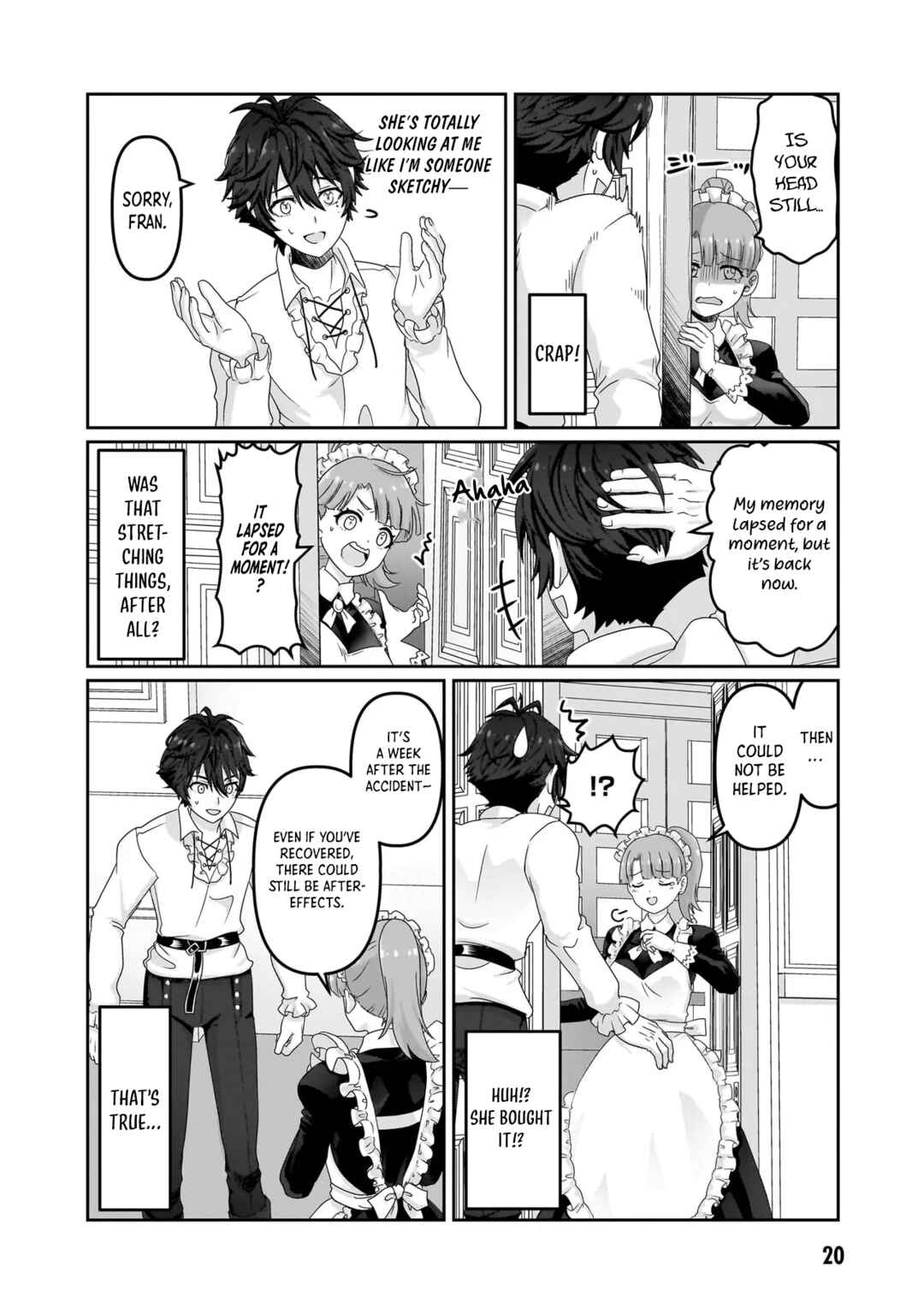 Page 20 Chapter 1 Mob Dakedo Saikyou wo Mezashimasu! ~Game Sekai ni Tensei shita Ore wa Jiyuu ni Tsuyosa wo Oimotomeru~