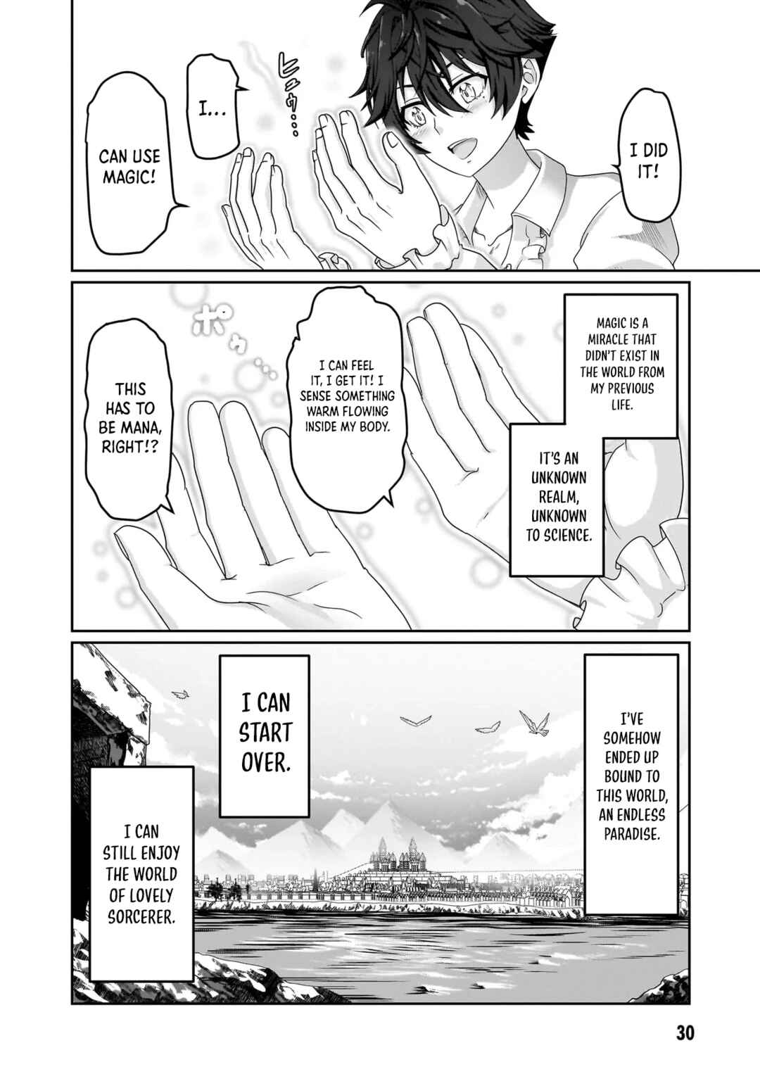 Page 30 Chapter 1 Mob Dakedo Saikyou wo Mezashimasu! ~Game Sekai ni Tensei shita Ore wa Jiyuu ni Tsuyosa wo Oimotomeru~