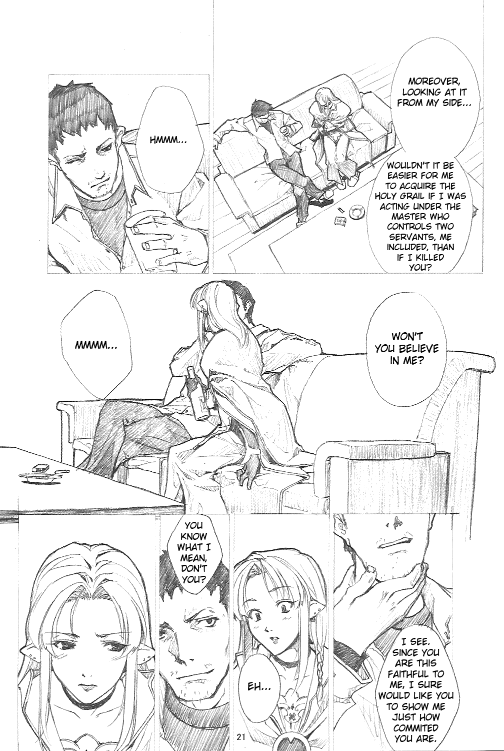 Page 20 Chapter Unknown_fab5 Fate/stay night - Another mobius (Doujinshi)