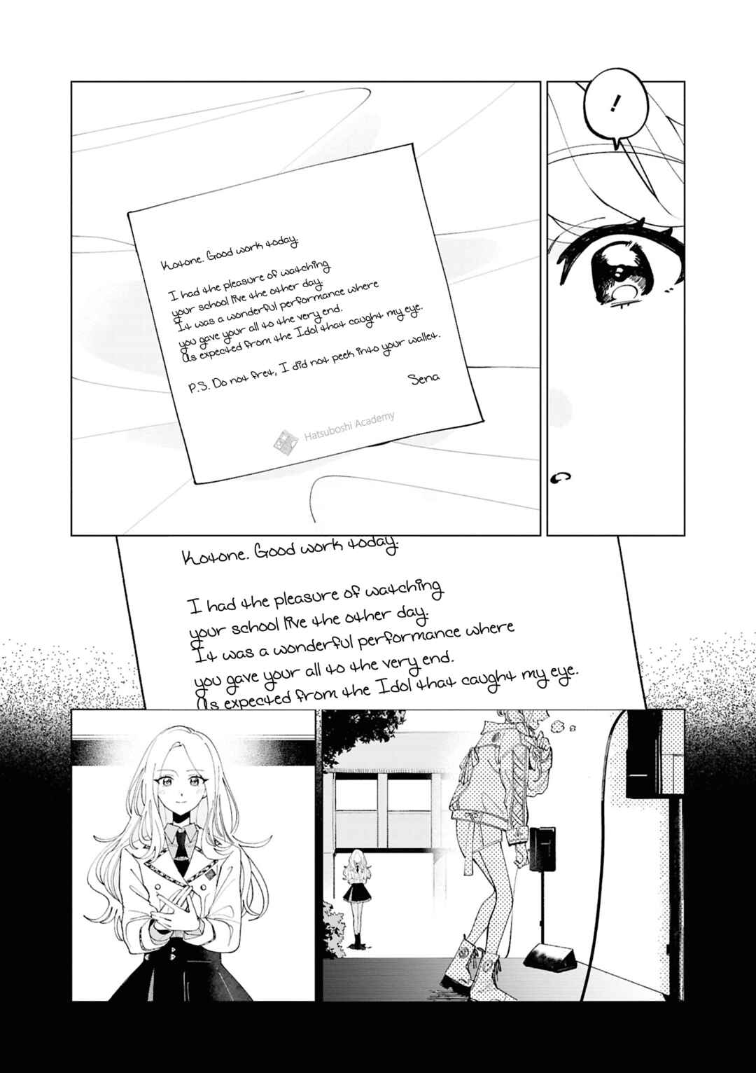 Page 11 Chapter 2 Gakuen iDOLM@STER - Comic Anthology