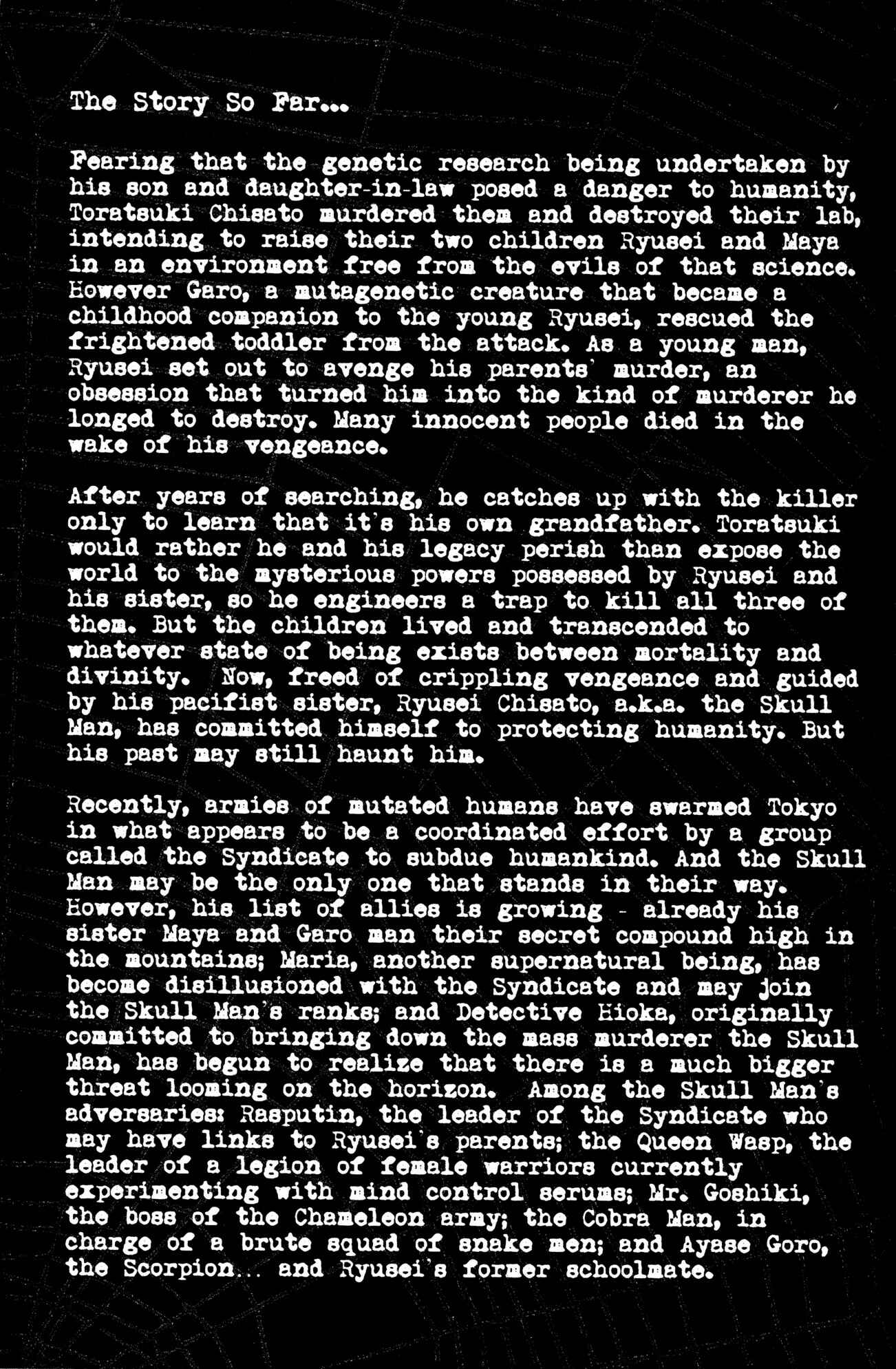 Page 3 Chapter 31 Skull Man (SHIMAMOTO Kazuhiko)
