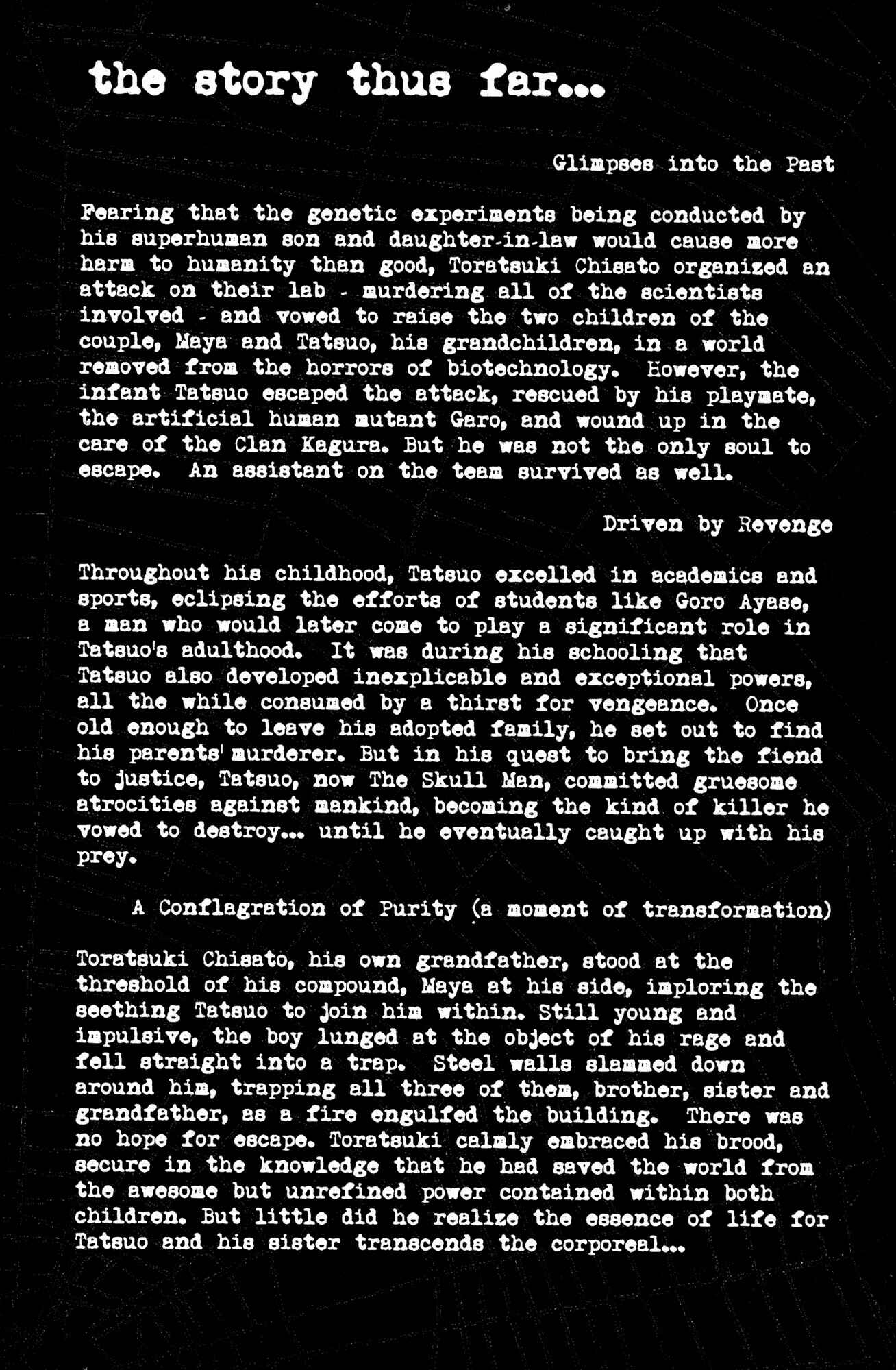 Page 3 Chapter 23 Skull Man (SHIMAMOTO Kazuhiko)