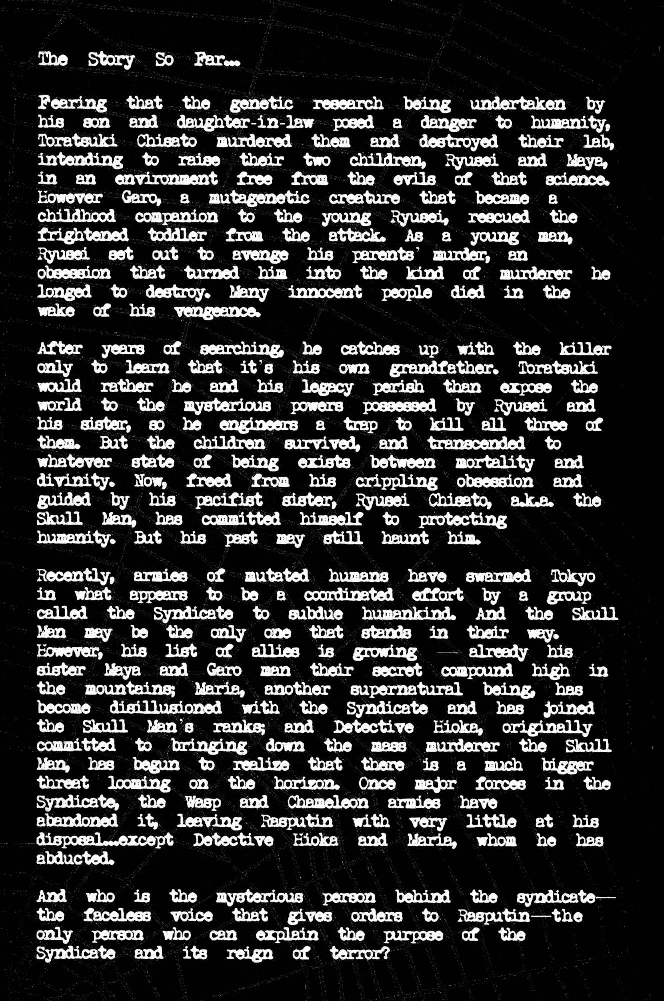 Page 2 Chapter 44 Skull Man (SHIMAMOTO Kazuhiko)