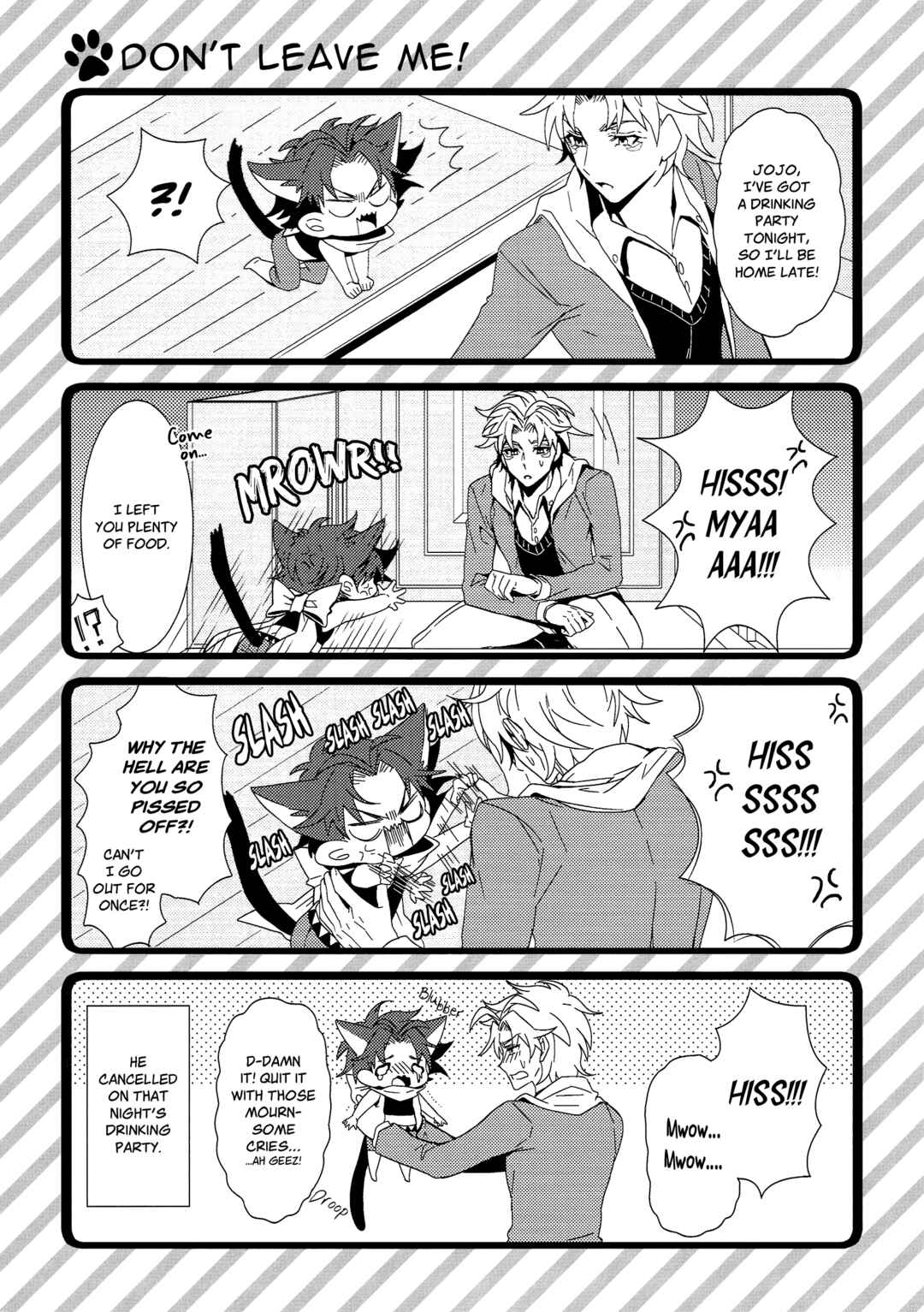 Page 9 Chapter Unknown_8eb8 Jojos Bizarre Adventure - Star Cats! Fast Contact (Doujinshi)
