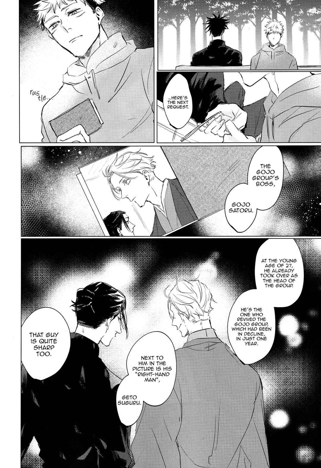 Page 15 Chapter Unknown_320d Jujutsu Kaisen - STAY WHO YOU ARE (Doujinshi)