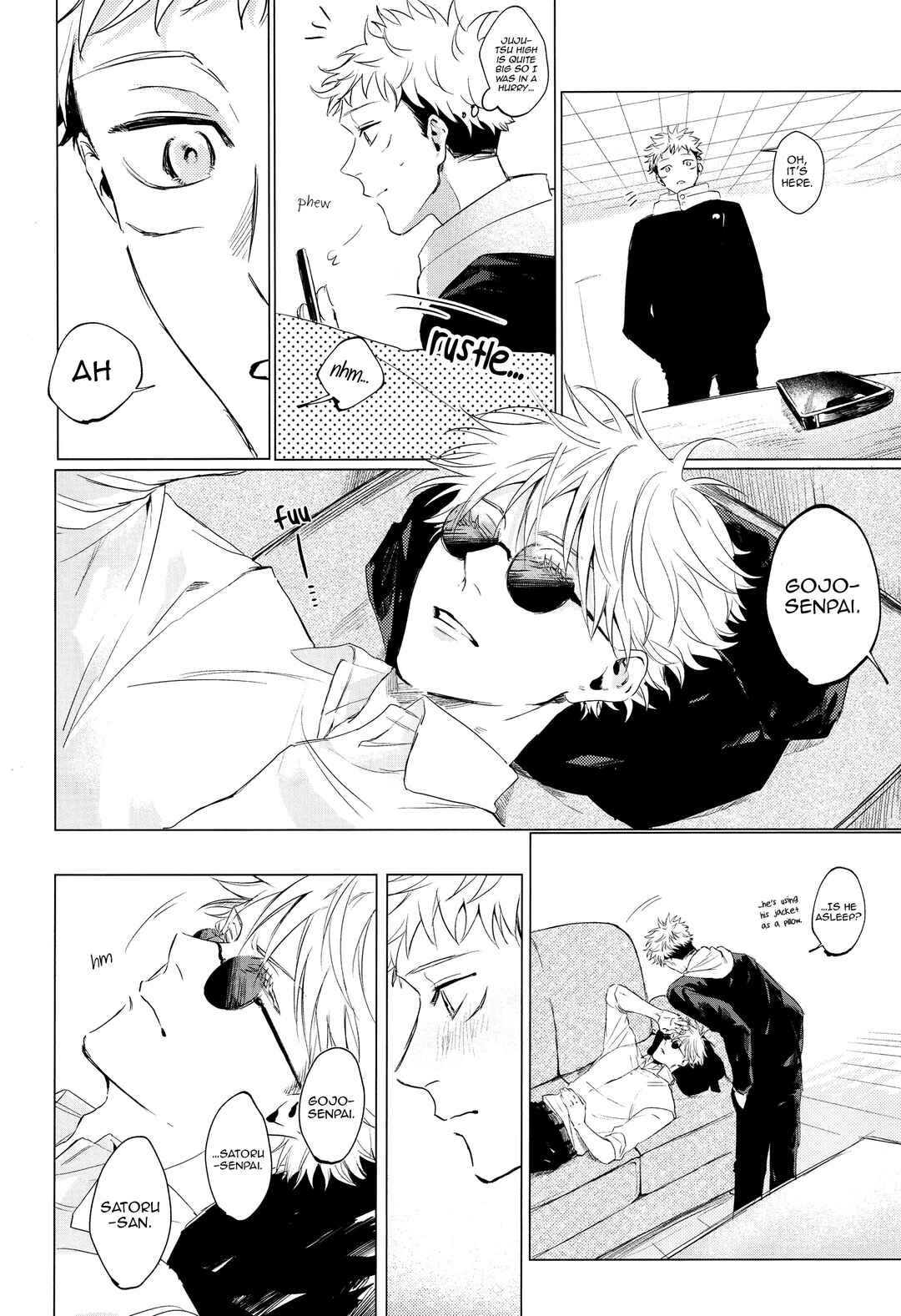 Page 3 Chapter Unknown_320d Jujutsu Kaisen - STAY WHO YOU ARE (Doujinshi)