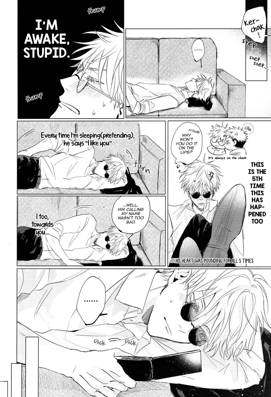 Page 5 Chapter Unknown_320d Jujutsu Kaisen - STAY WHO YOU ARE (Doujinshi)