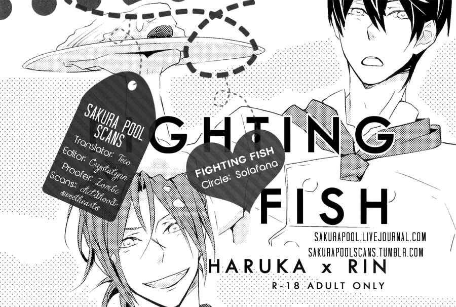 Page 1 Chapter Unknown_74af Free! - Fighting Fish (Doujinshi)