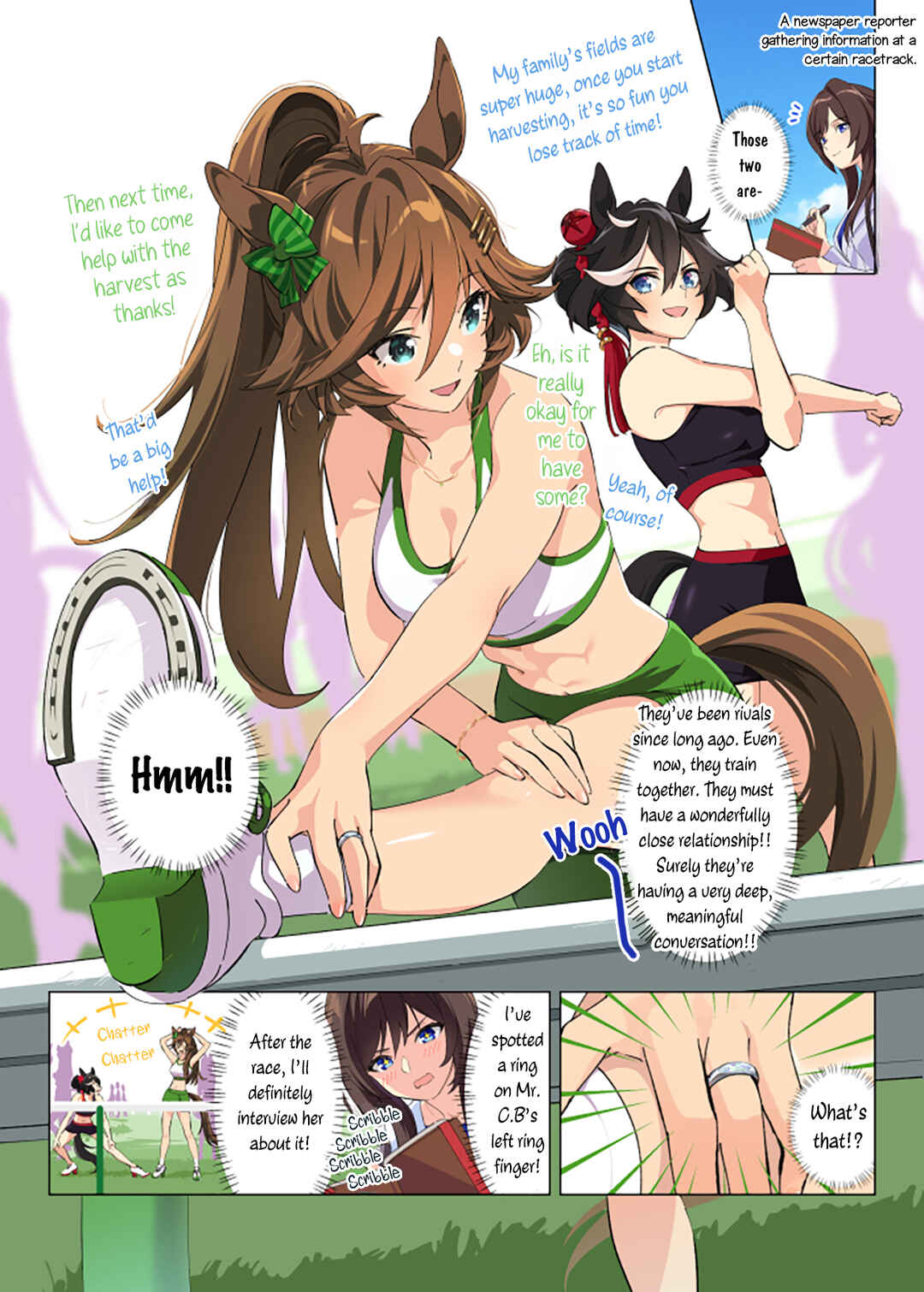 Page 1 Chapter 6 Uma Musume Pretty Derby - Hanayome CB 100 Kei