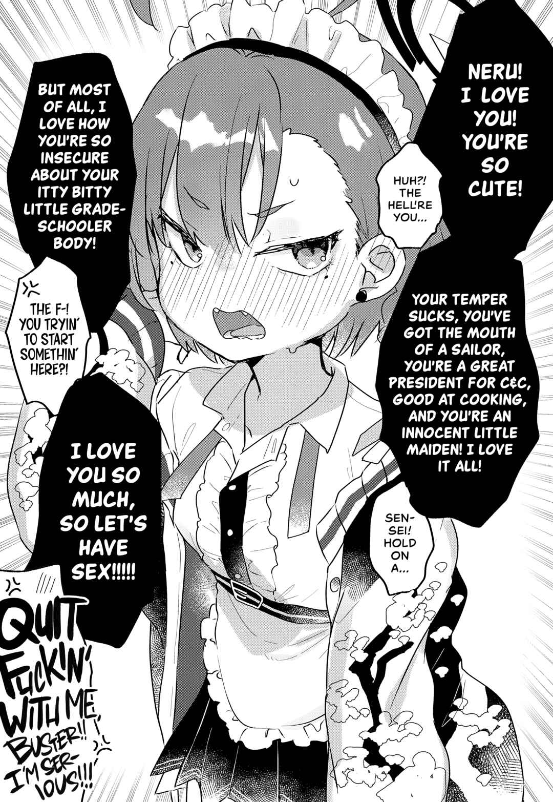 Page 3 Chapter Unknown_f418 Blue Archive - Even Neru Will Put Out! (As Long As Sensei Forces her Hand)