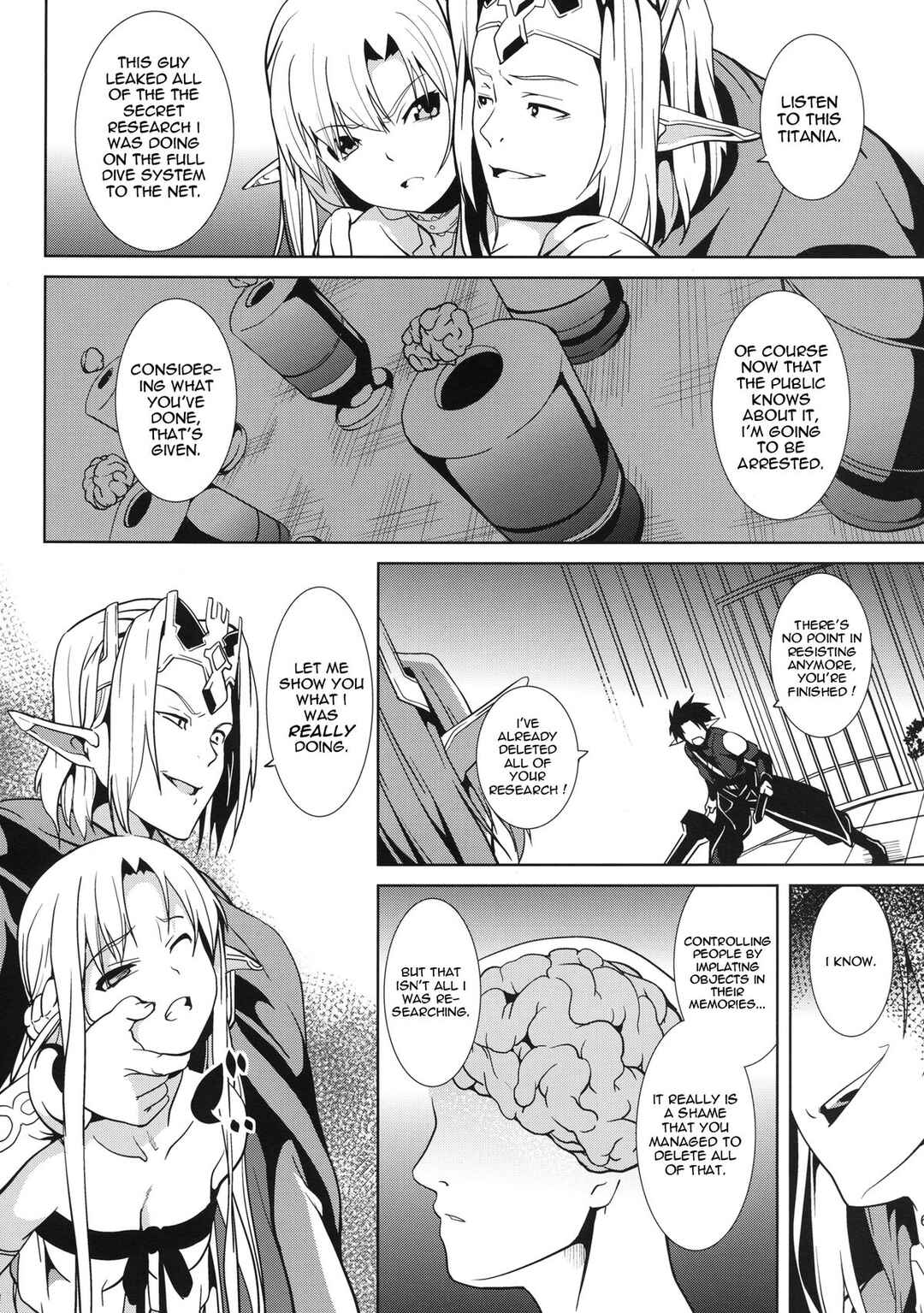 Page 4 Chapter Unknown_0726 Sword Art Online - overwrite (Doujinshi)