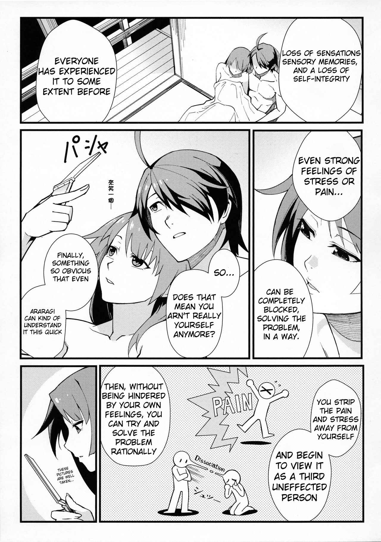 Page 18 Chapter Unknown_3554 Bakemonogatari - Hanekawa BLACK (Doujinshi)