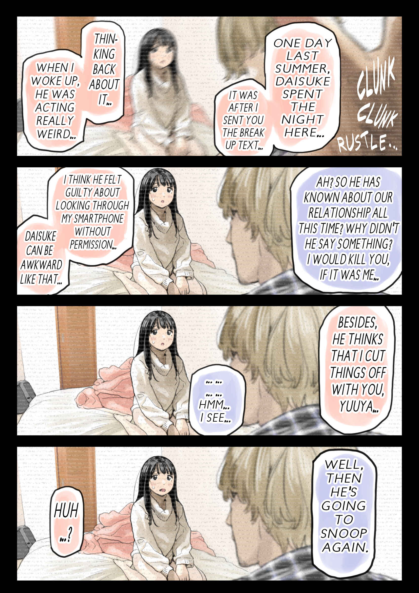 Page 106 Chapter 2 I Only Intended to Peek Through my Girlfriends Phone
