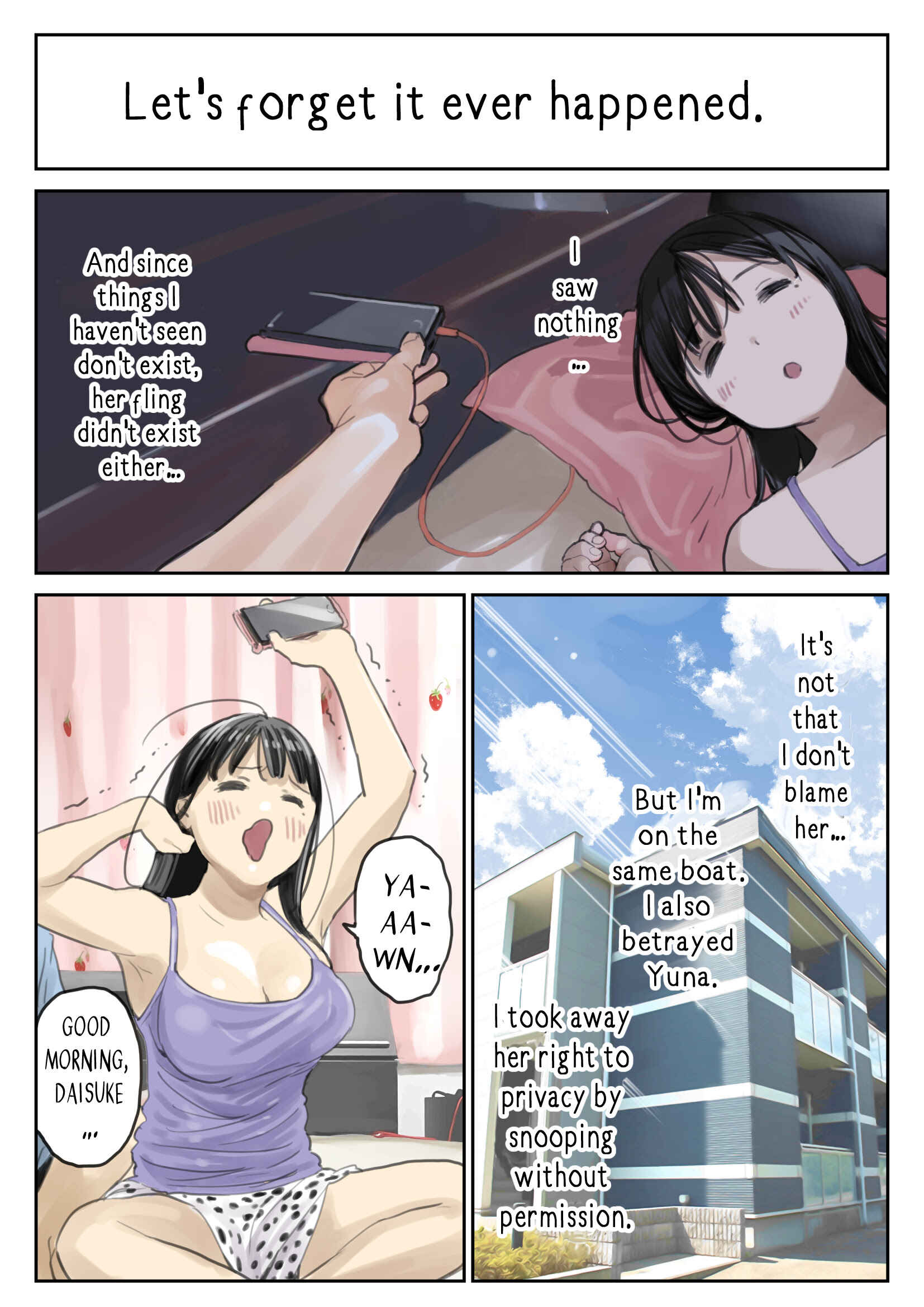Page 17 Chapter 2 I Only Intended to Peek Through my Girlfriends Phone