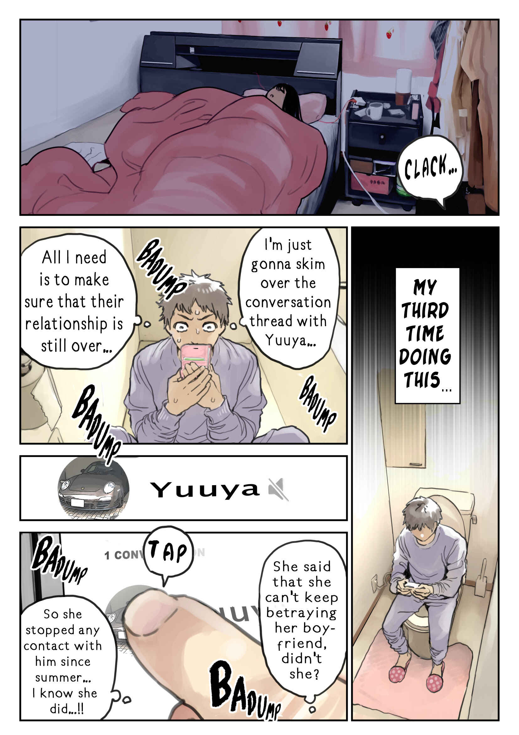 Page 34 Chapter 2 I Only Intended to Peek Through my Girlfriends Phone
