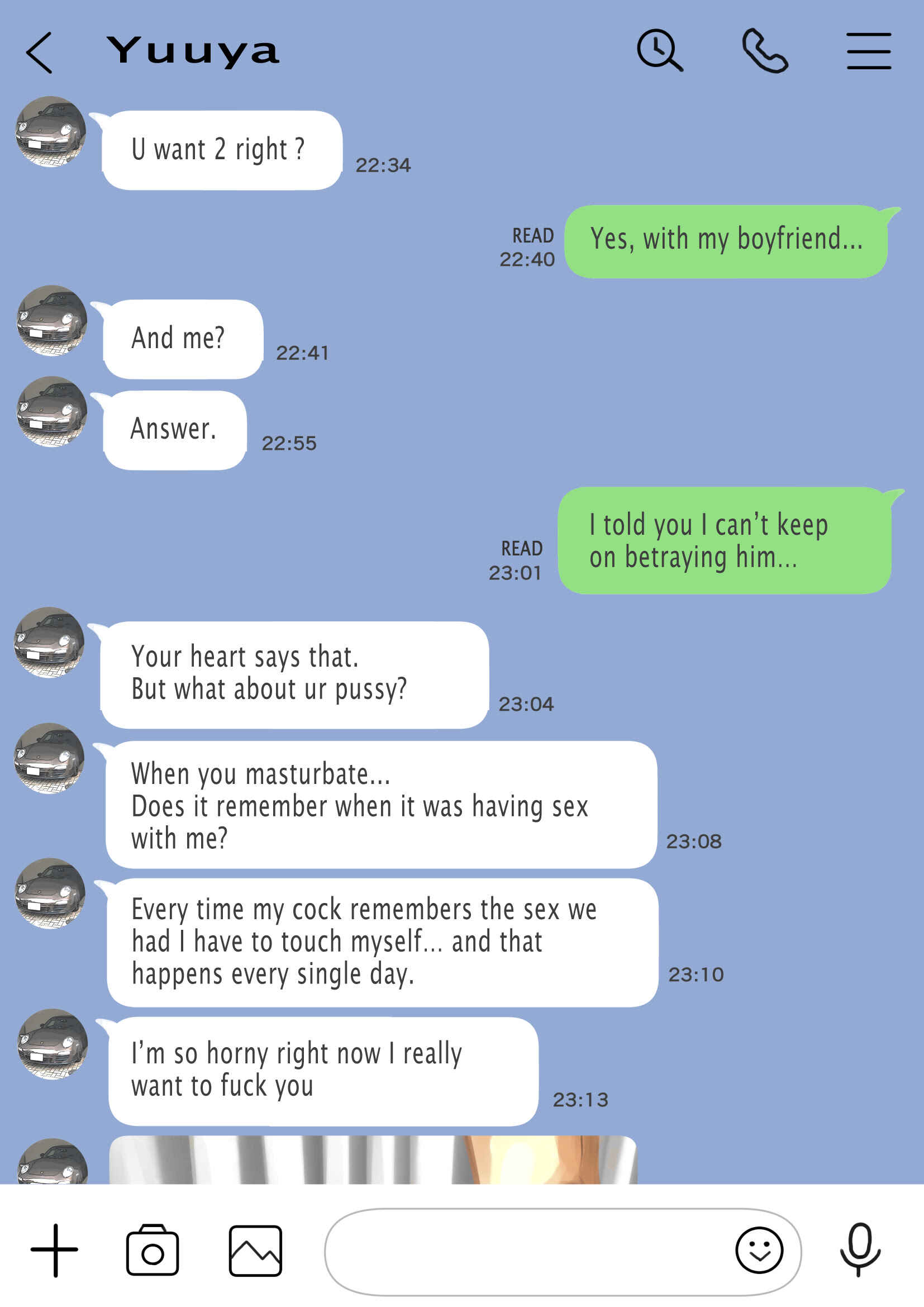 Page 40 Chapter 2 I Only Intended to Peek Through my Girlfriends Phone