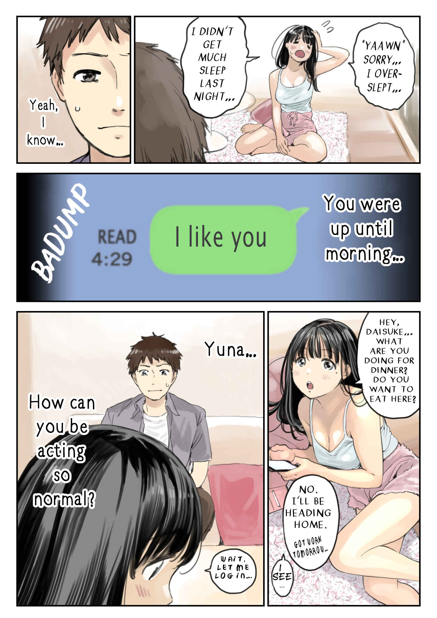 Page 5 Chapter 2 I Only Intended to Peek Through my Girlfriends Phone