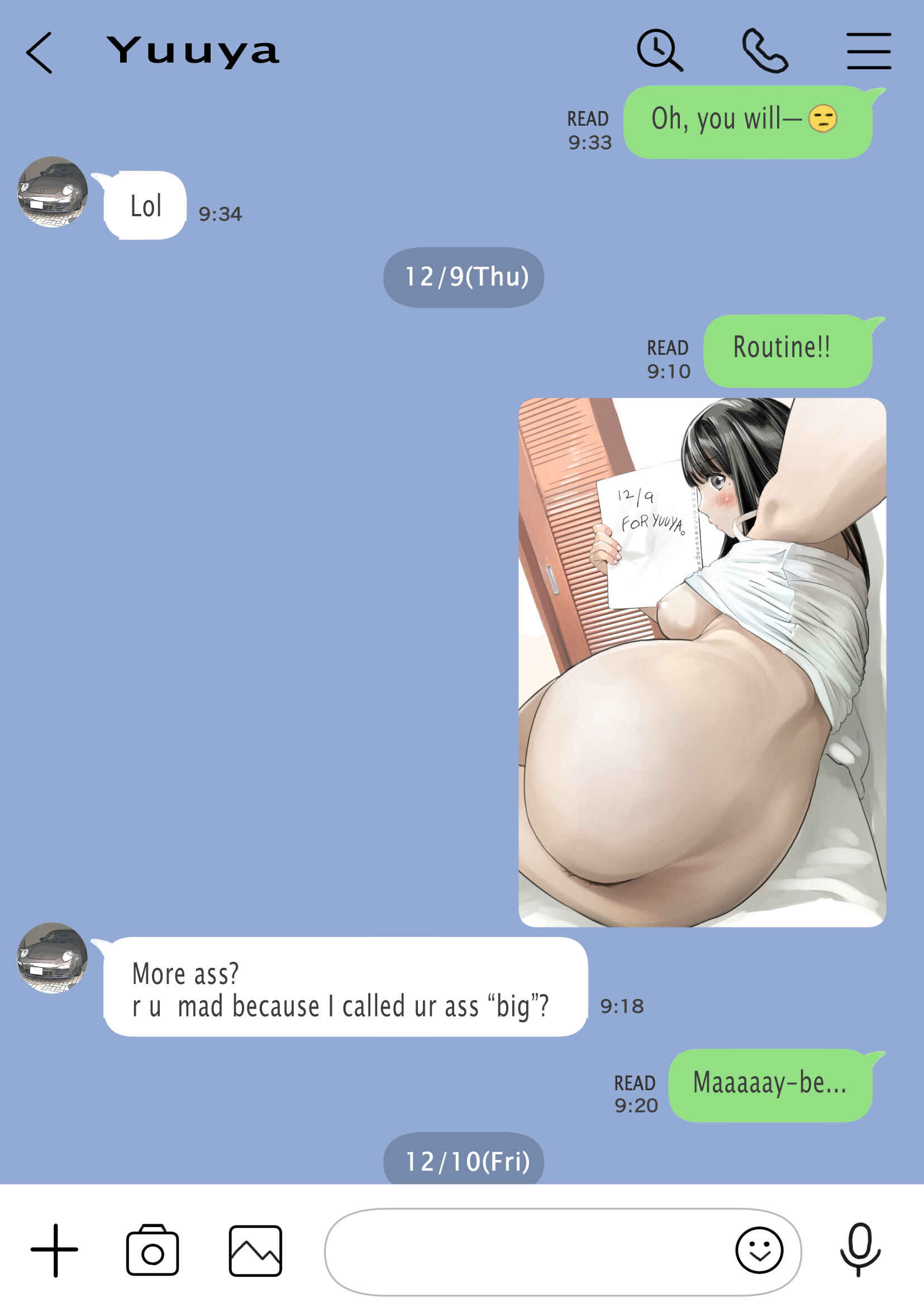 Page 68 Chapter 2 I Only Intended to Peek Through my Girlfriends Phone