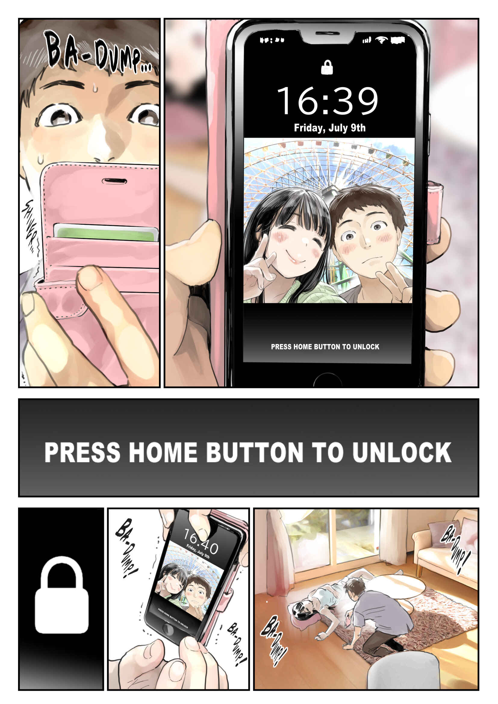 Page 4 Chapter 1 I Only Intended to Peek Through my Girlfriends Phone