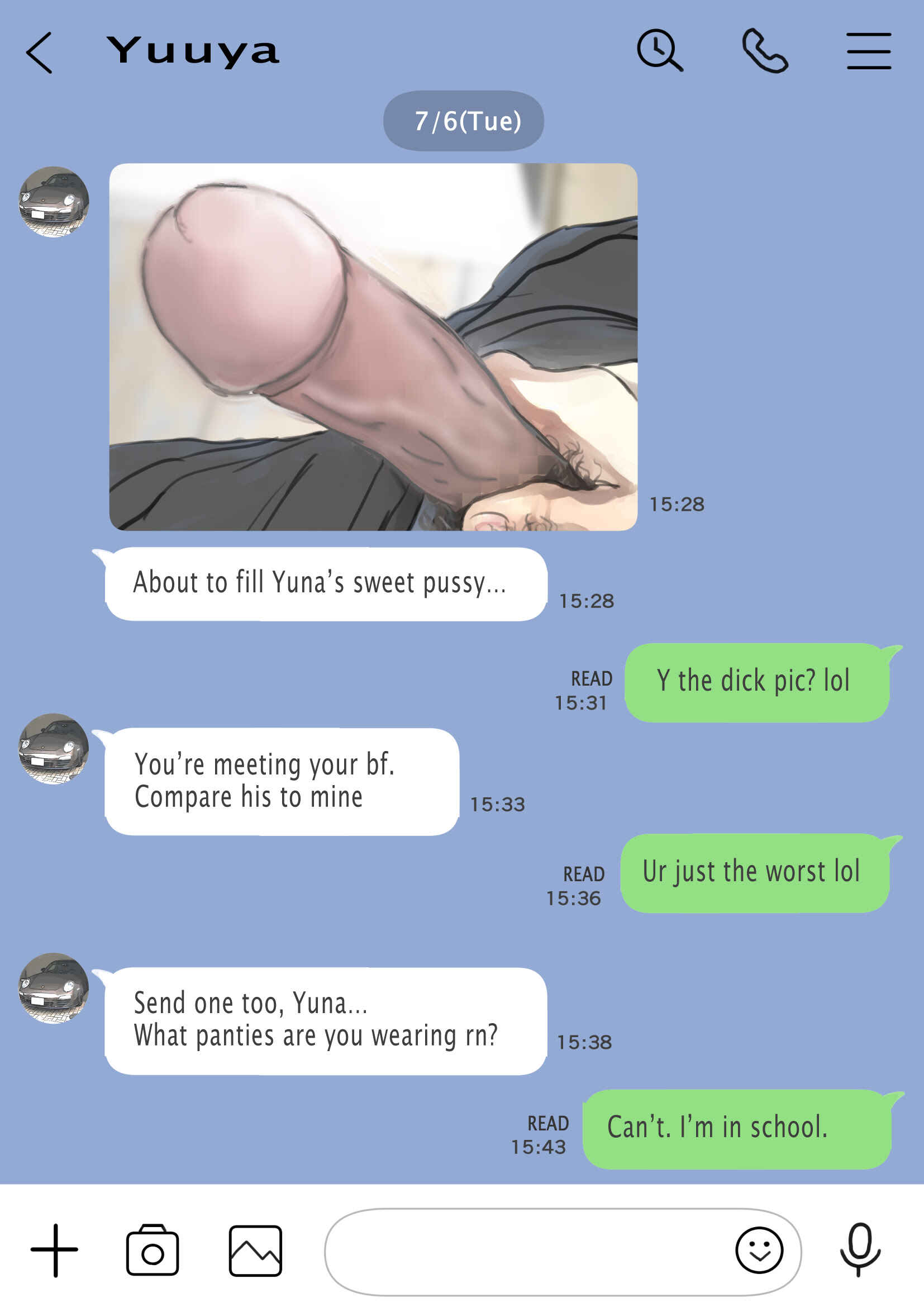 Page 45 Chapter 1 I Only Intended to Peek Through my Girlfriends Phone